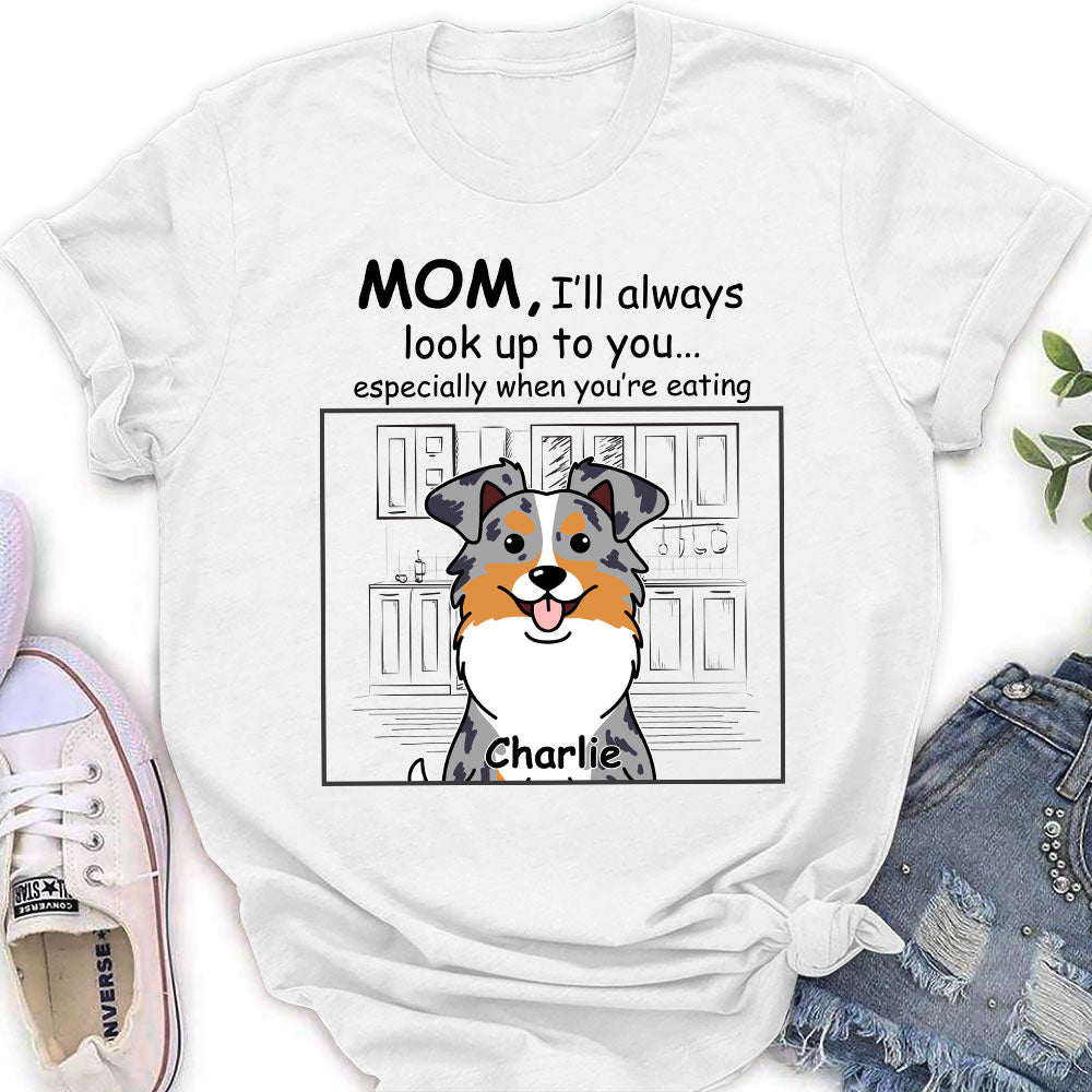 Look Up - Customizable Personalized Women's Pet Lover T-shirt