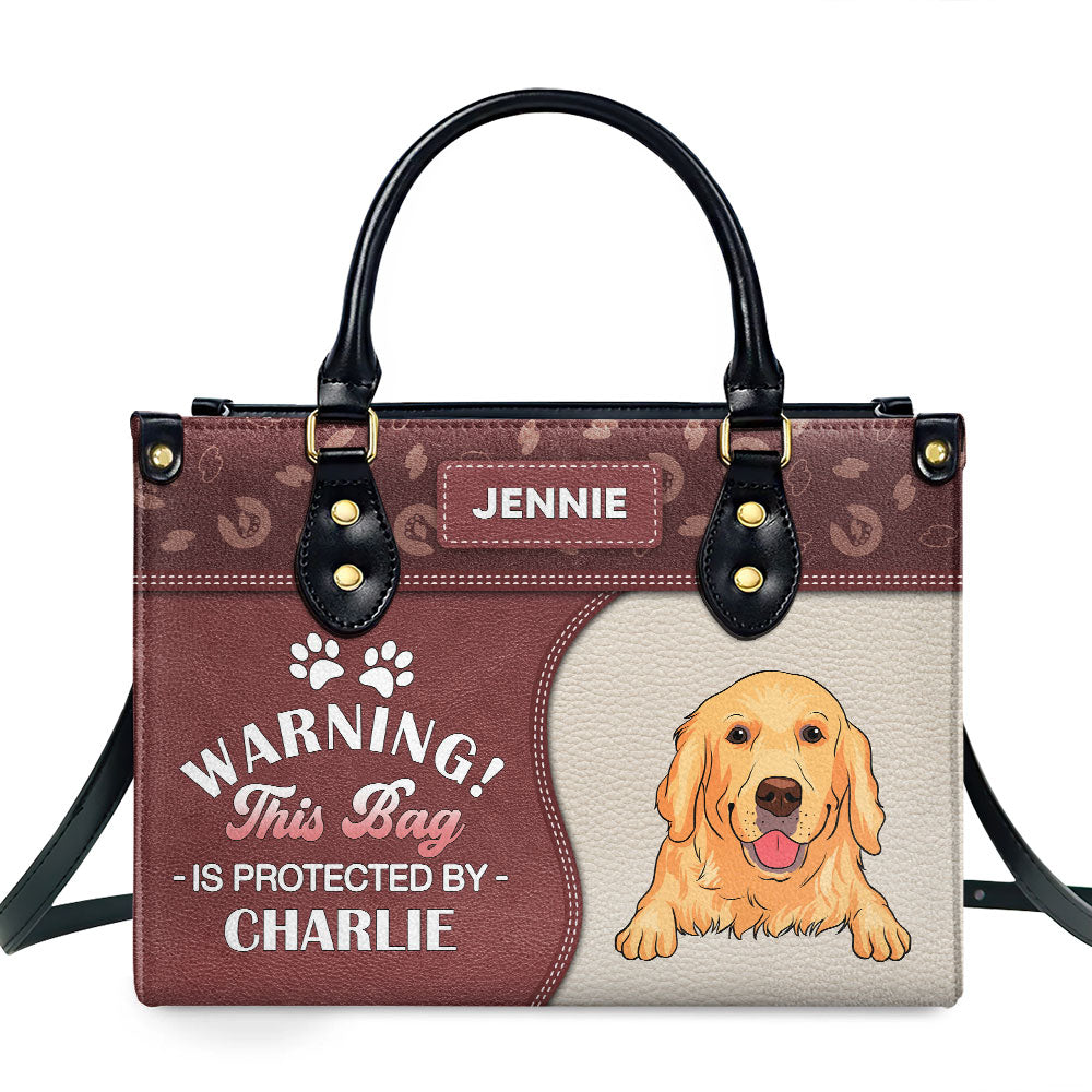 Personalized Custom Leather Bag: Show Your Love for Fur Babies