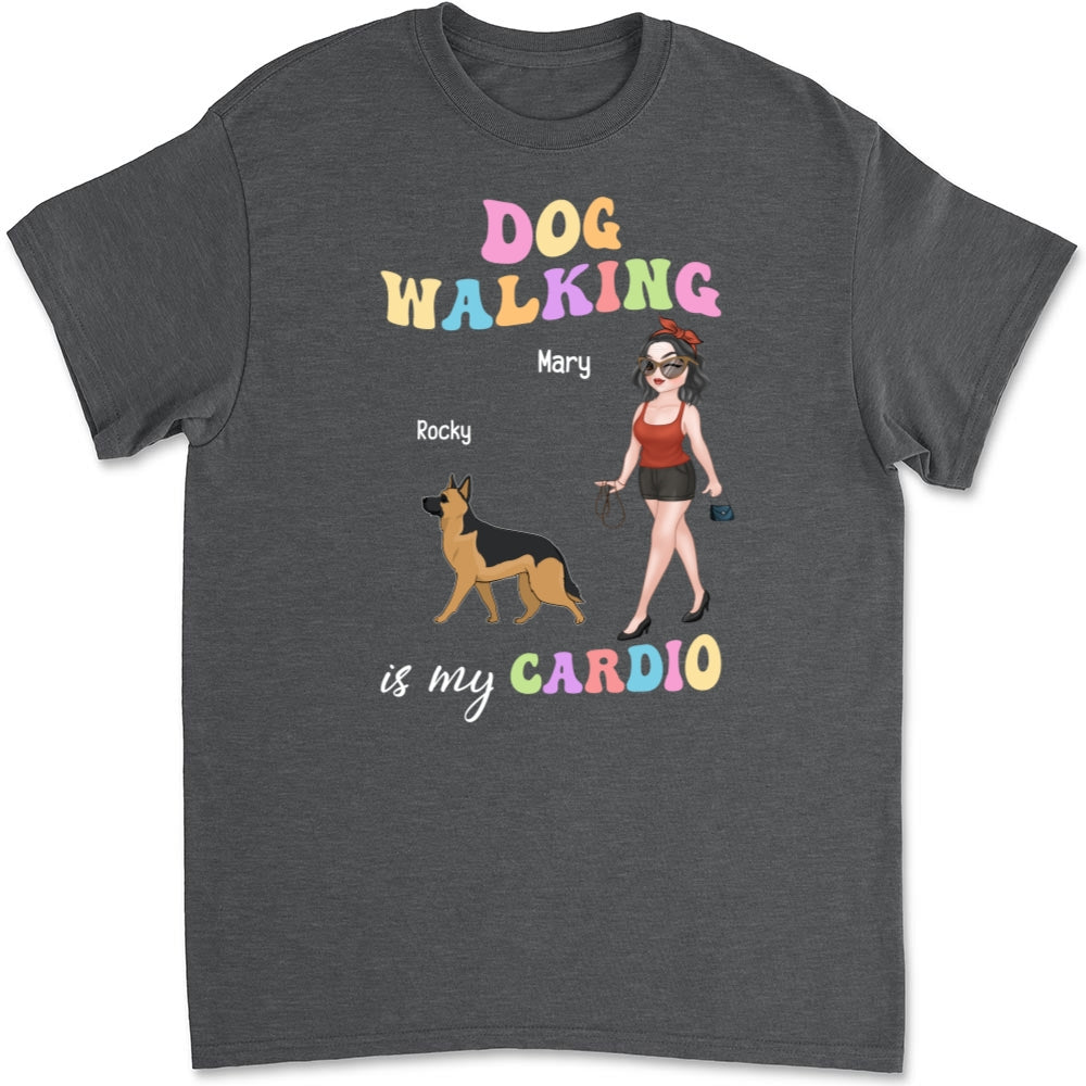 My Cardio - Personalized Custom Unisex Pet Lover's T-Shirt