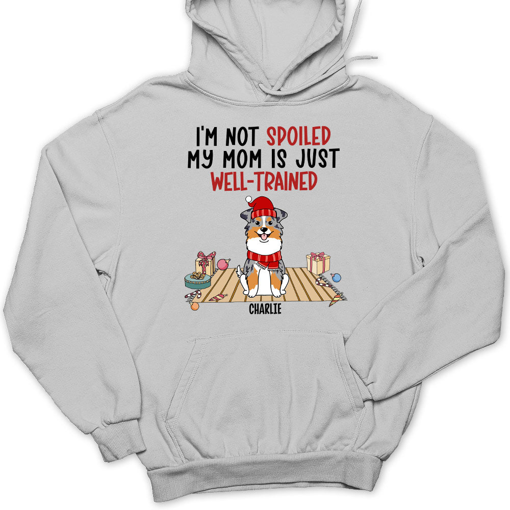 Well Trained Mom - Exclusively Personalized Custom Hoodie for Pet Lovers