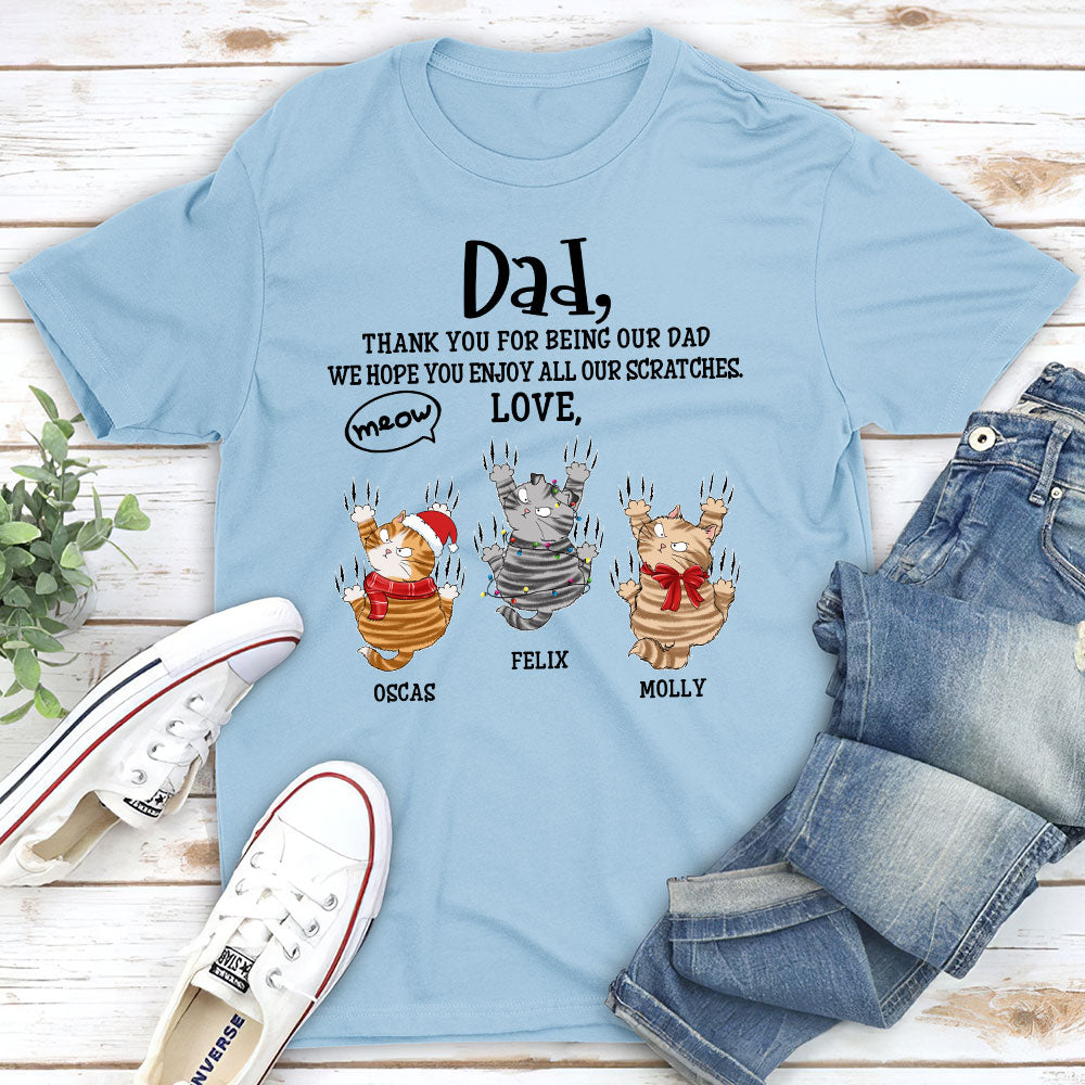 Unique Personalized Unisex T-shirt for Pet Lovers - Enjoy Scratches