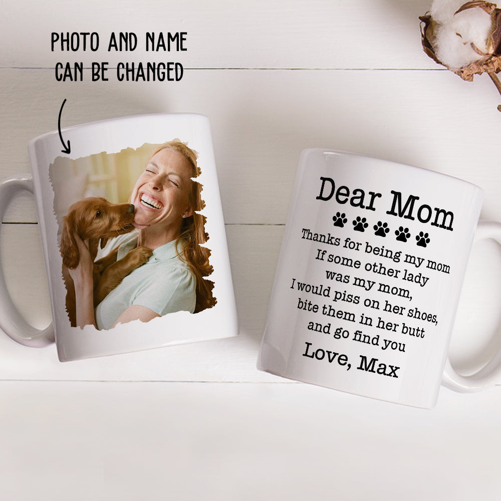 Go Find You - Exquisite Personalized Custom Photo Coffee Mug for Pet Lovers