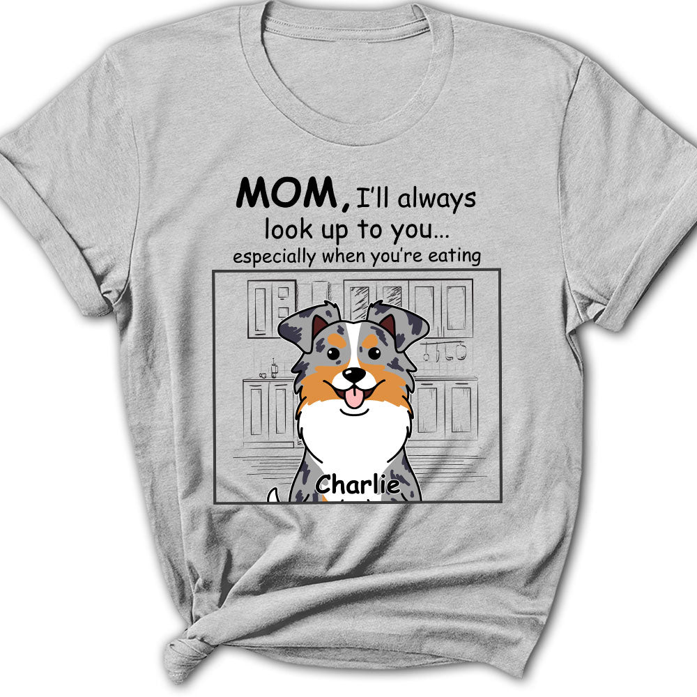 Look Up - Customizable Personalized Women's Pet Lover T-shirt
