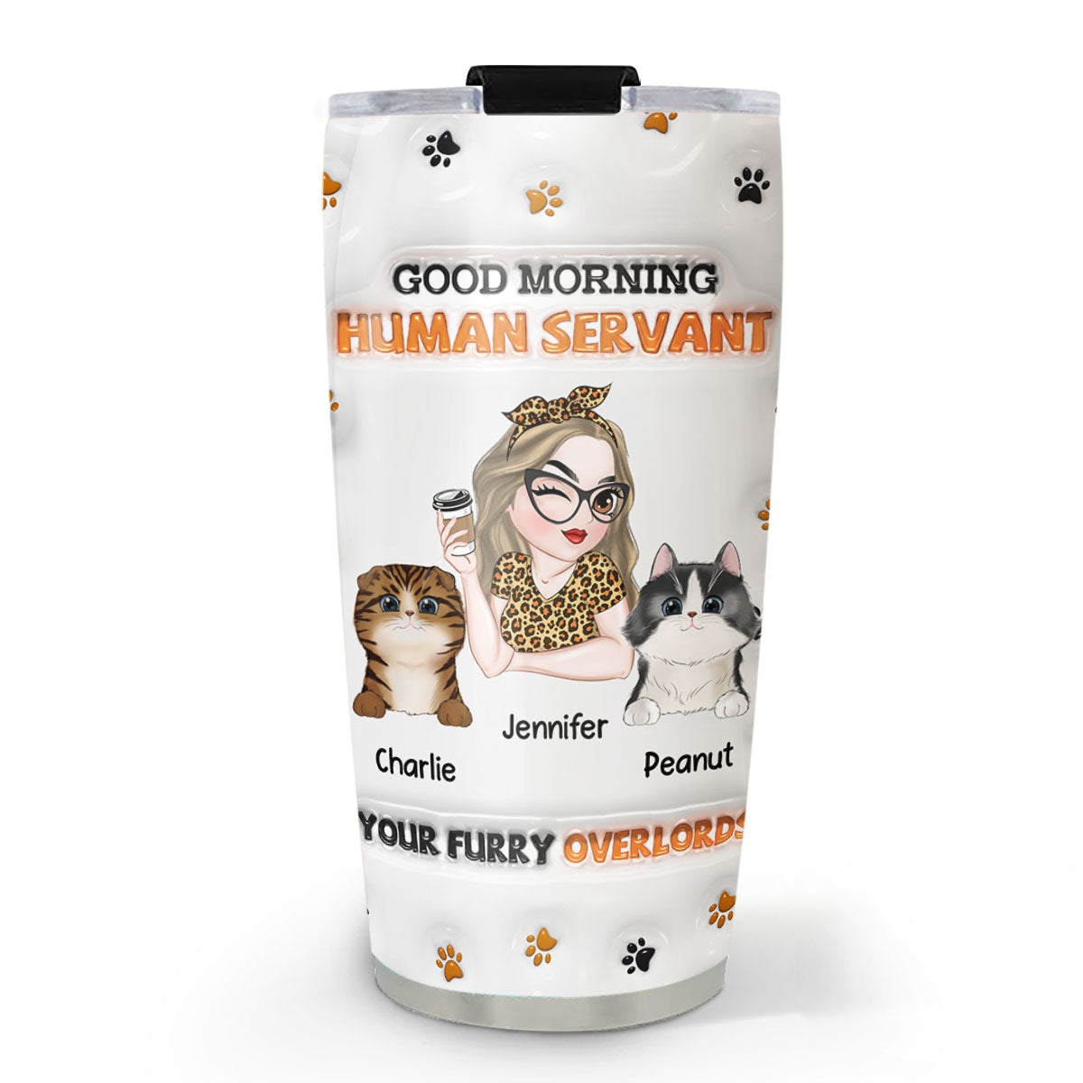 Personalized 3D Inflated Effect Tumbler - Ideal for All Occasions