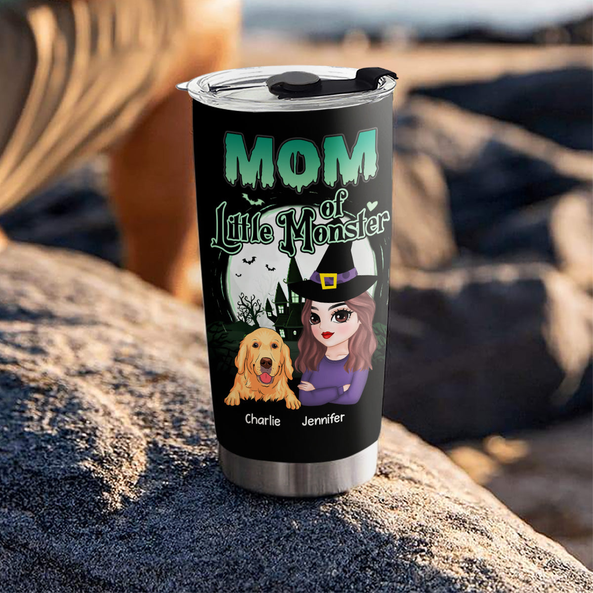 Personalized 'Mom Of Little Monsters' Custom Tumbler - Ideal for All Occasions