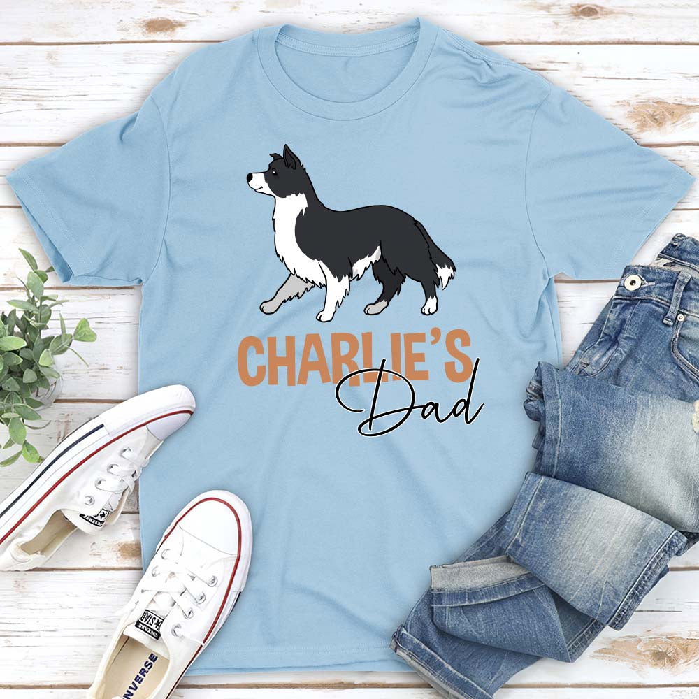 Personalized Custom Unisex Dog Mom/Dad T-shirt - Ideal Gift for Pet Lovers
