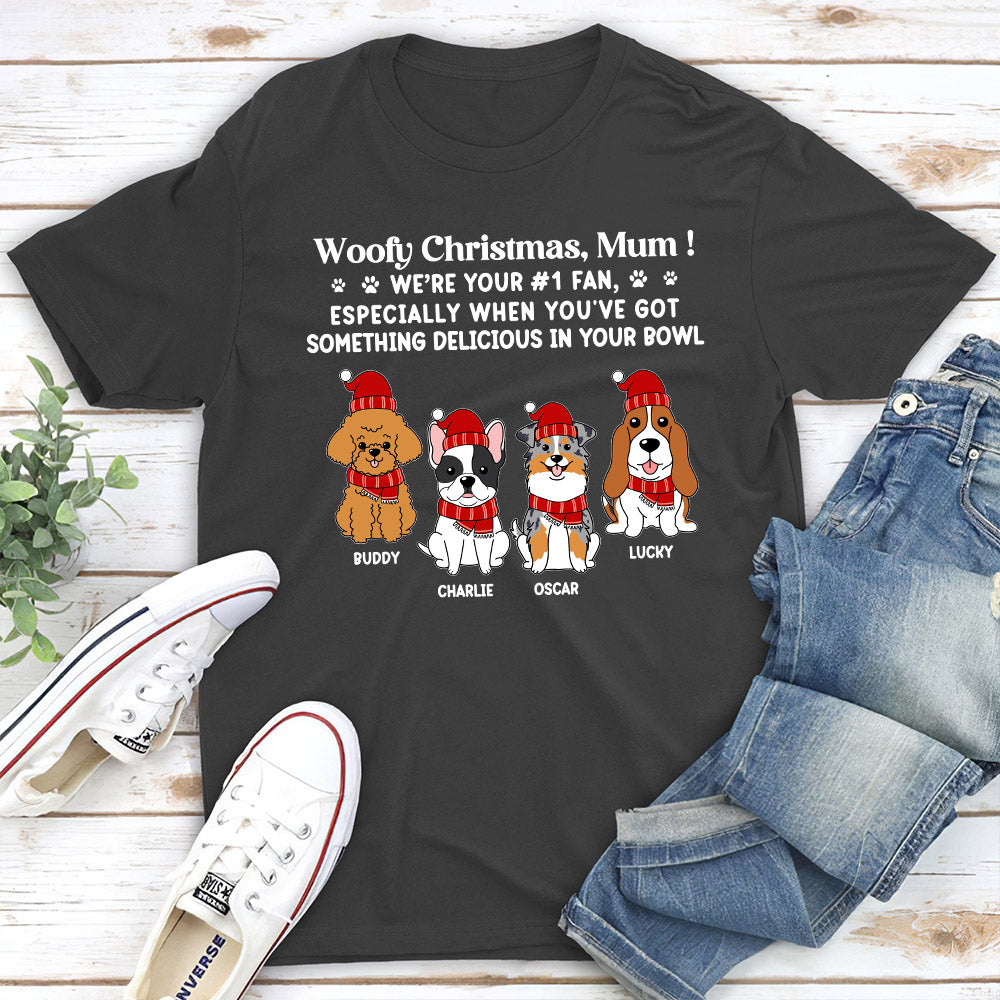 Top Mom's Fan - Personalized Custom Unisex Pet Lover T-shirt
