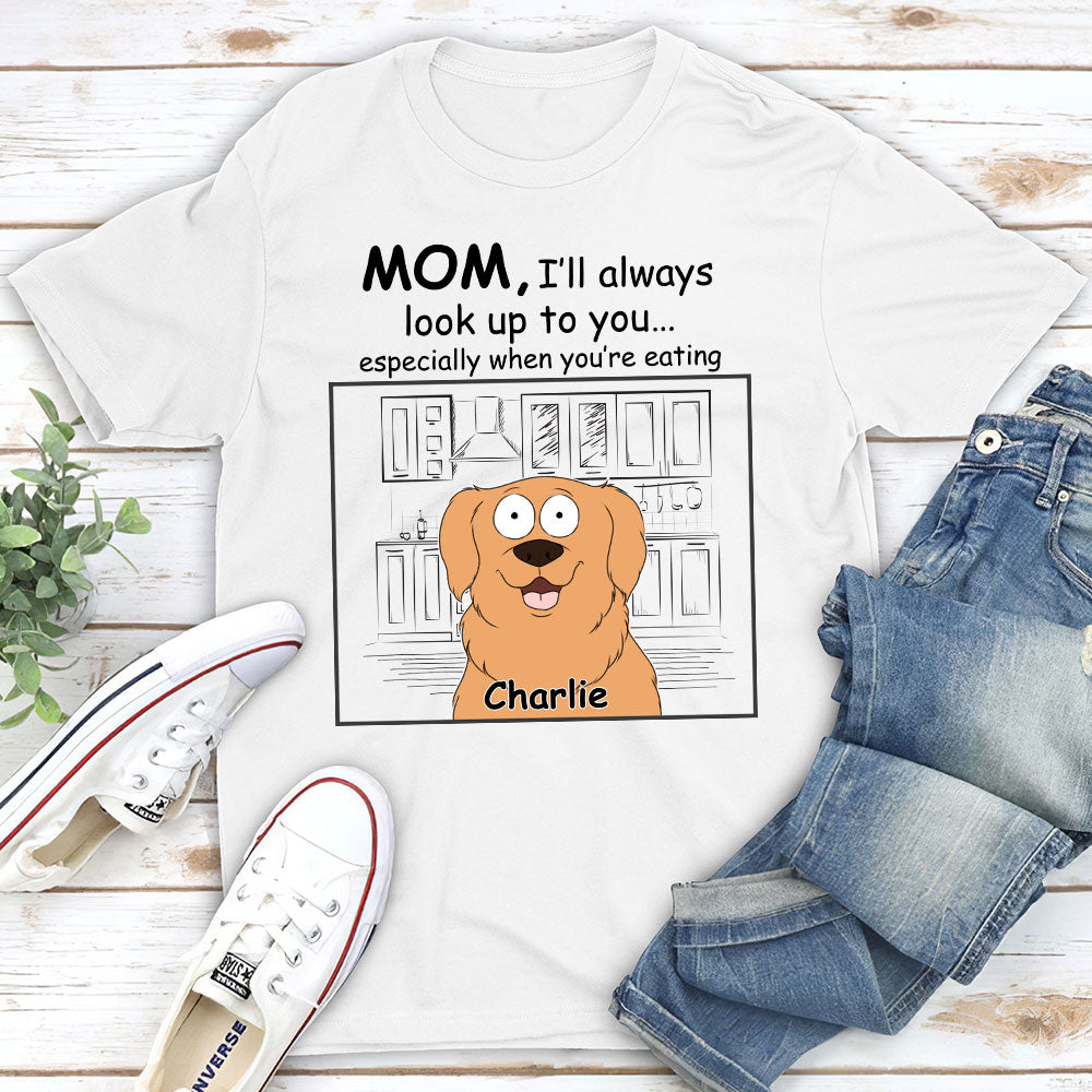 Always Look Up - Personalized Custom Unisex Pet Lover T-shirt