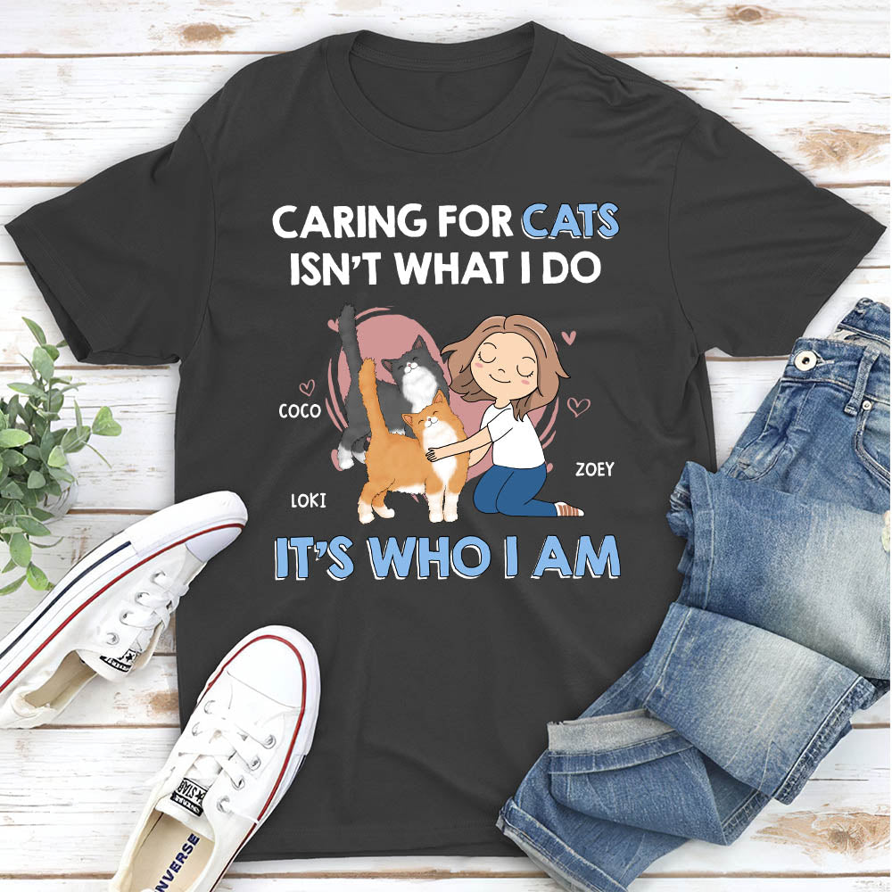 Personalized Unisex Cat - Loving T - shirt: Ideal Gift for Pet Enthusiasts