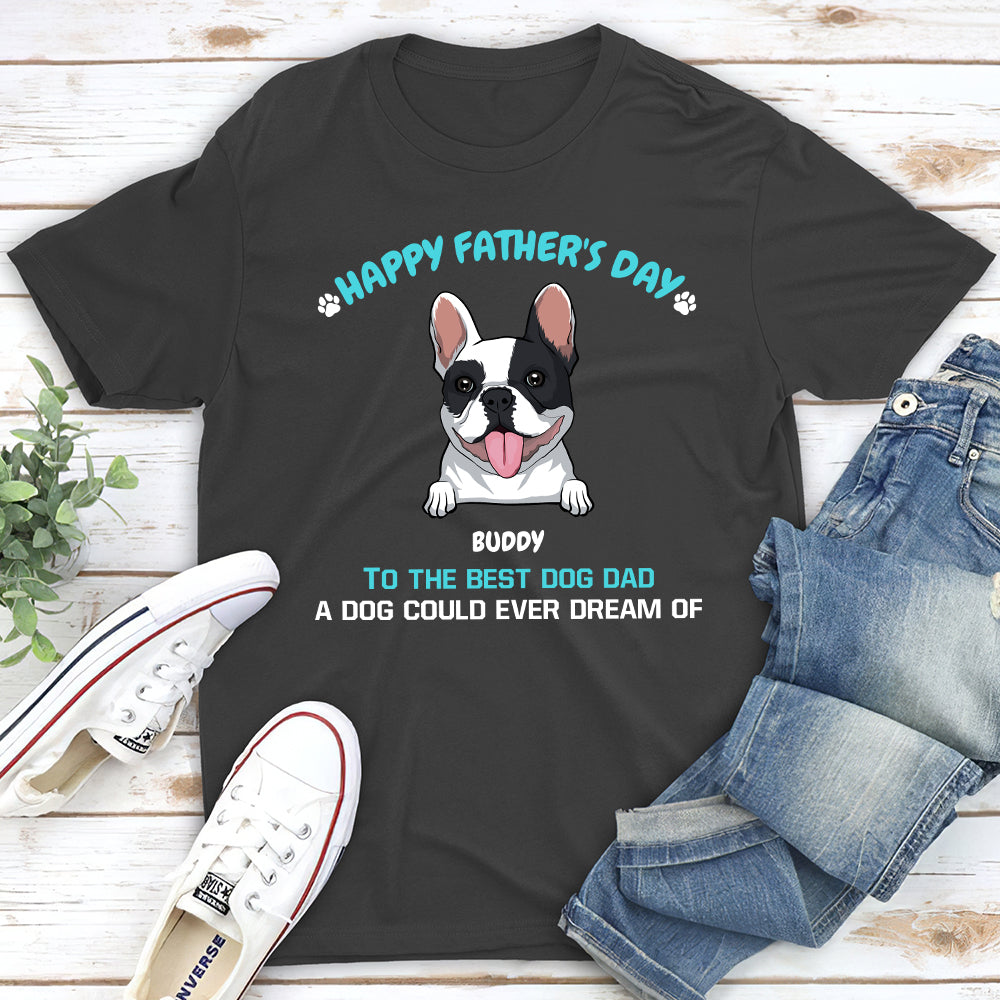 Dreamy Personalized Unisex Dog Lover T-shirt