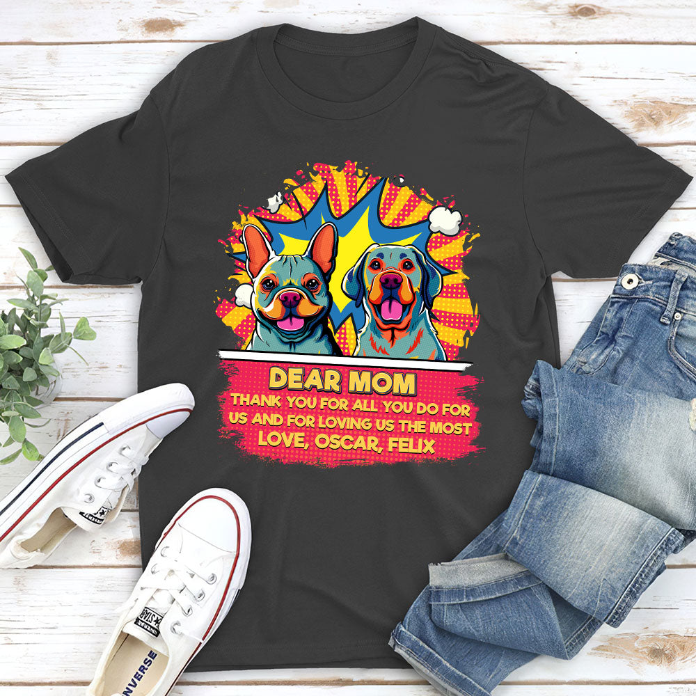 Top Gift: Personalized Custom Unisex Pet Lover T-shirt - For Those Who Love Pets Most