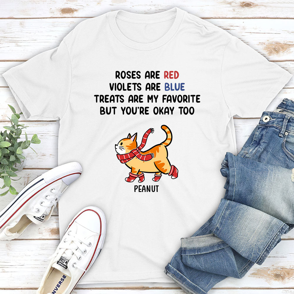 Personalized Unisex 'You Are Okay Too' T - shirt: Ideal Gift for Pet Lovers
