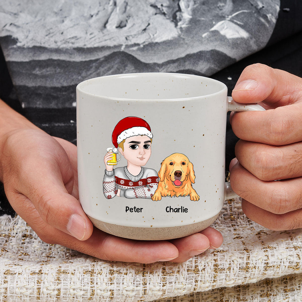Personalized Custom 'All I Need Is My Dog' Ceramic Mug