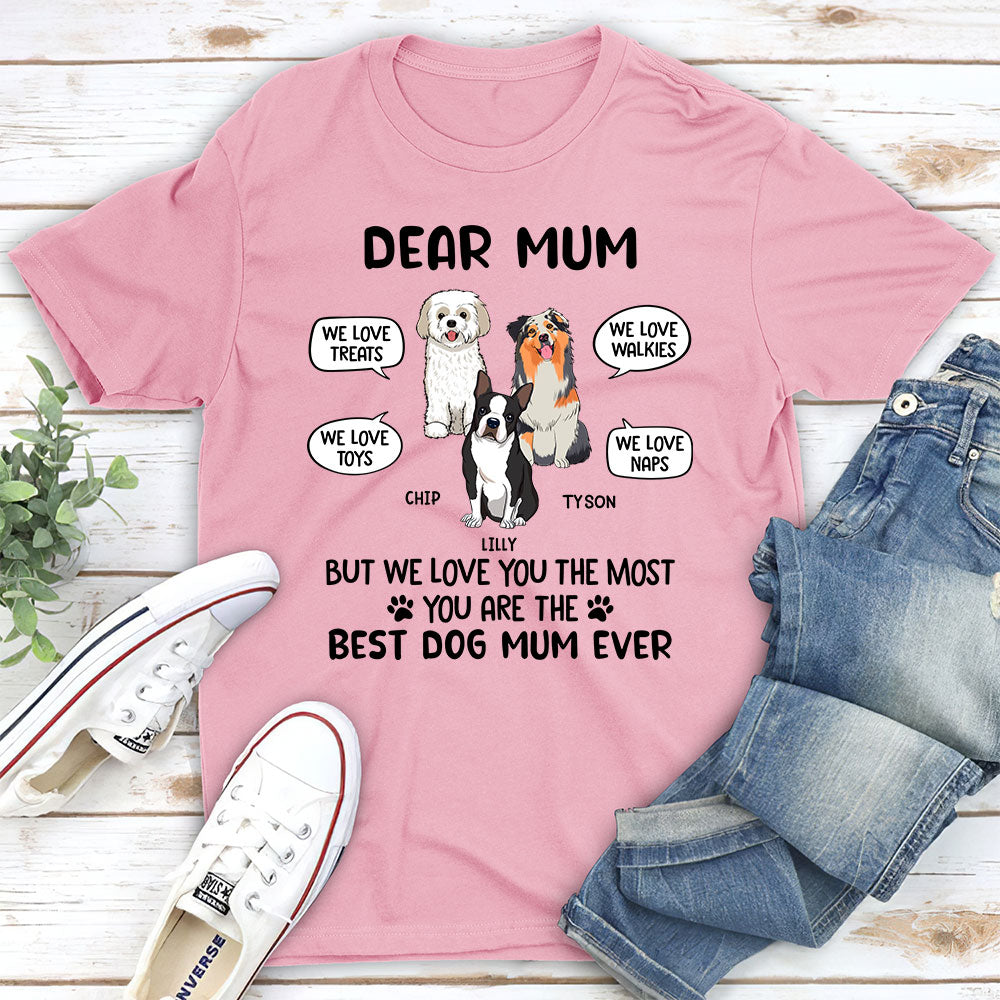 We Love Treats - Customizable Unisex Personalized T-shirt for Pet Lovers