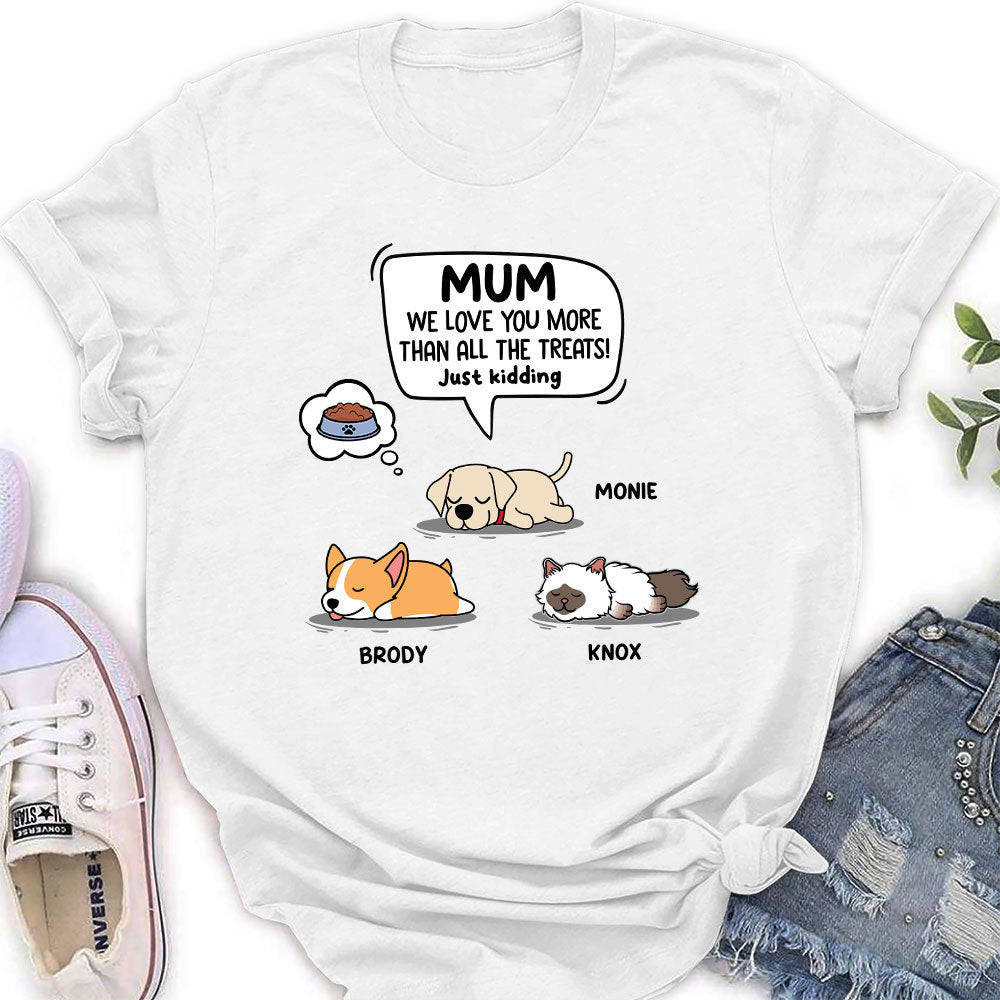 Customizable Personalized Women's Pet Lover T-shirt