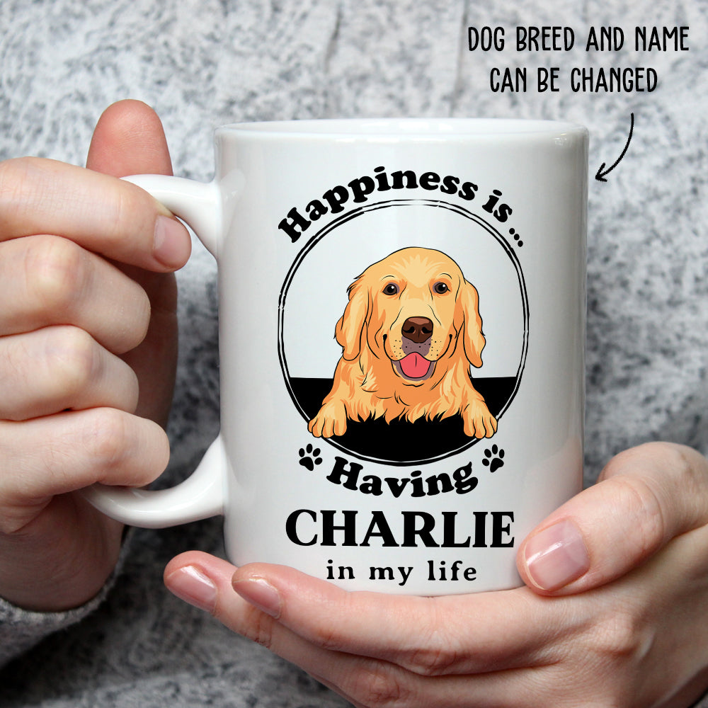 Personalized Custom Coffee Mug - The Perfect Happiness Gift for Pet Lovers
