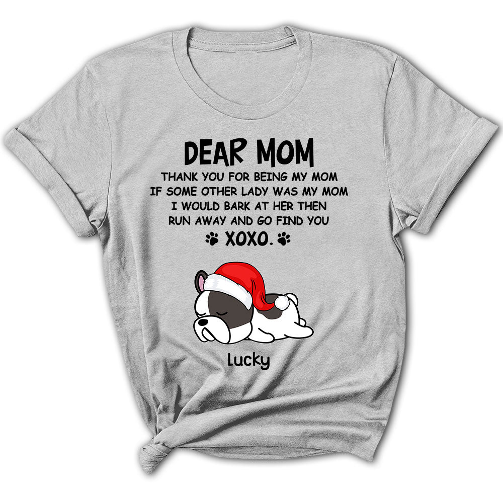 Dear Xoxo Personalized Custom Women's Sleeping T-shirt - Ideal Gift for Pet Lovers