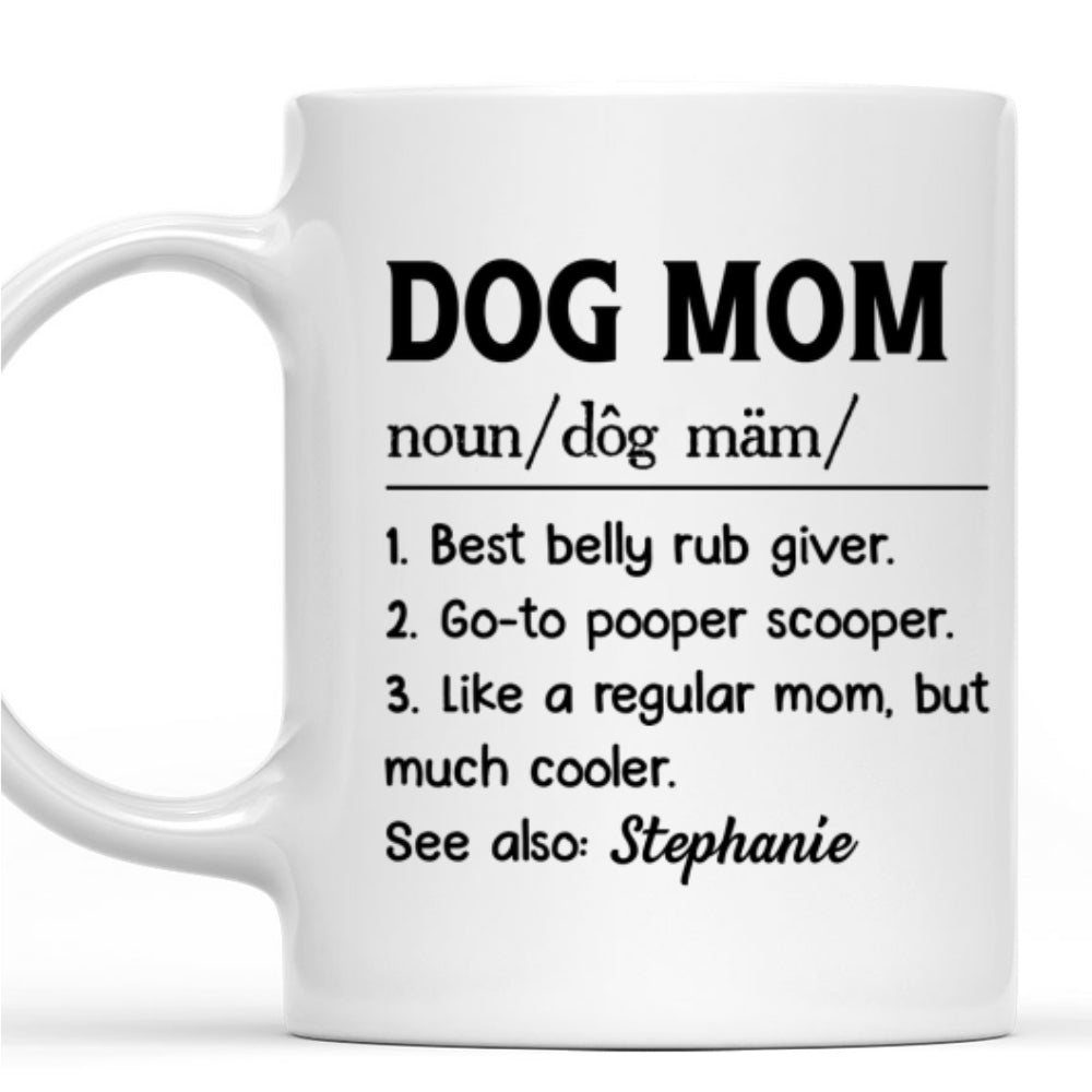 Personalized Custom Dog Mom Coffee Mug: A Heartwarming Gift