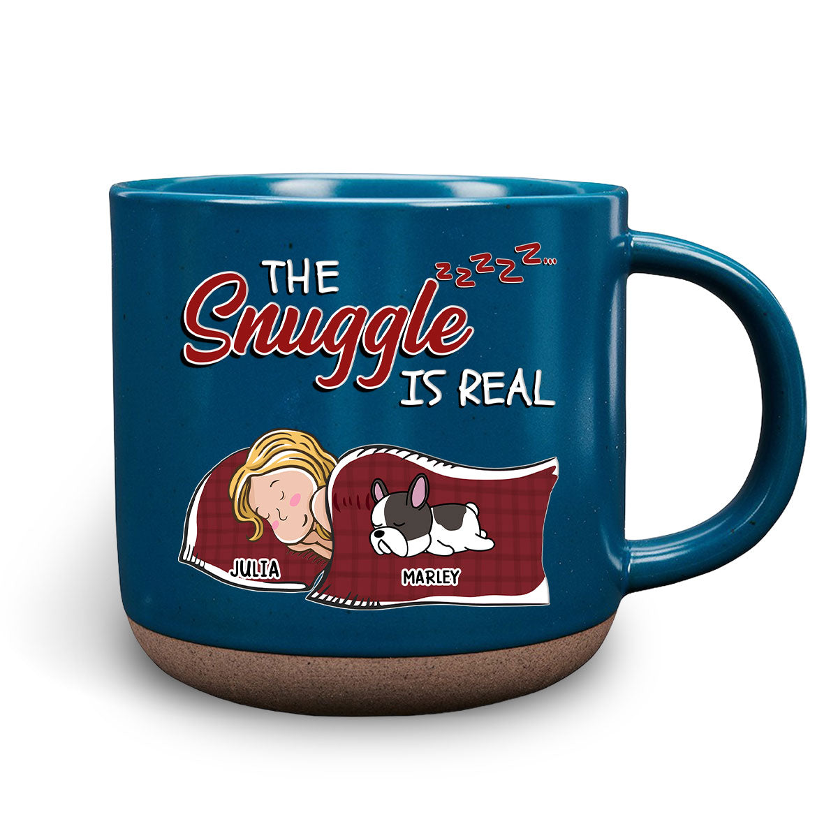 The Cozy Cuddle - Personalized Custom Ceramic Mug for Every Beverage