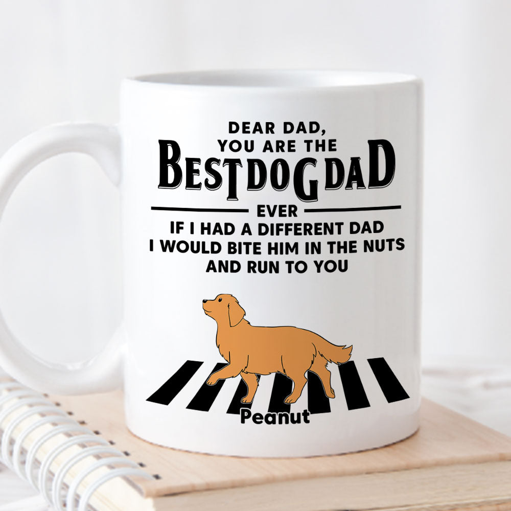 Personalized Custom 'Dogs Run To You' Coffee Mug - Ideal Gift for Pet Lovers