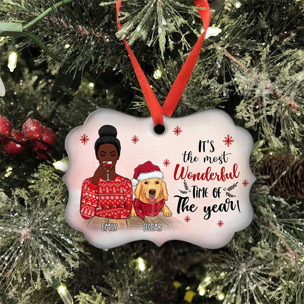 Personalized Custom Aluminum Pet Ornament for Wonderful Holiday Times