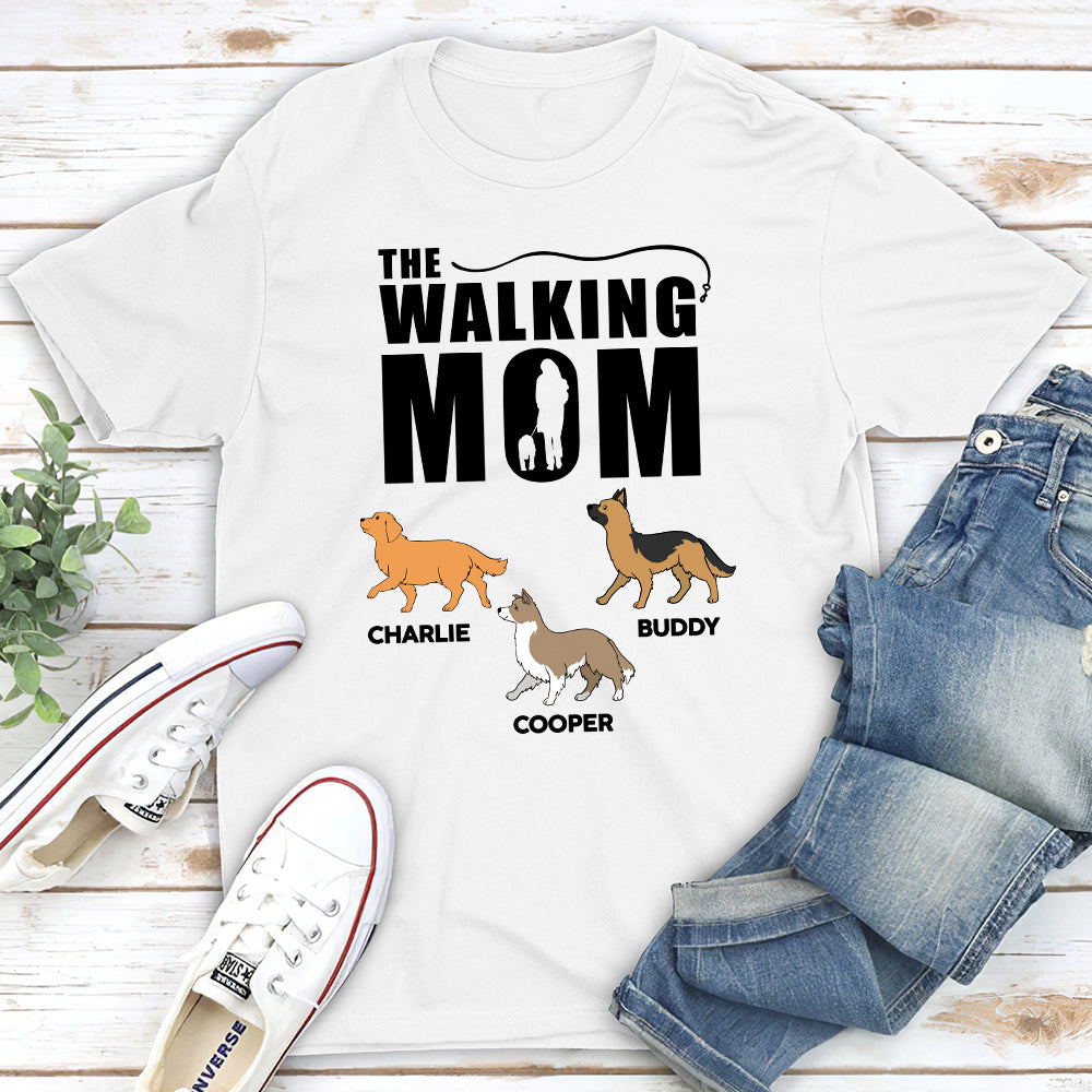 The Walking Dad 2 - Customizable Unisex Personalized Pet Lover T-shirt