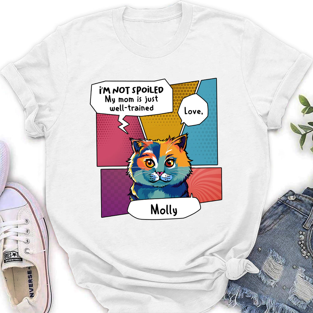 Unique Pop Art Personalized Custom Women's T-shirt for Pet Lovers