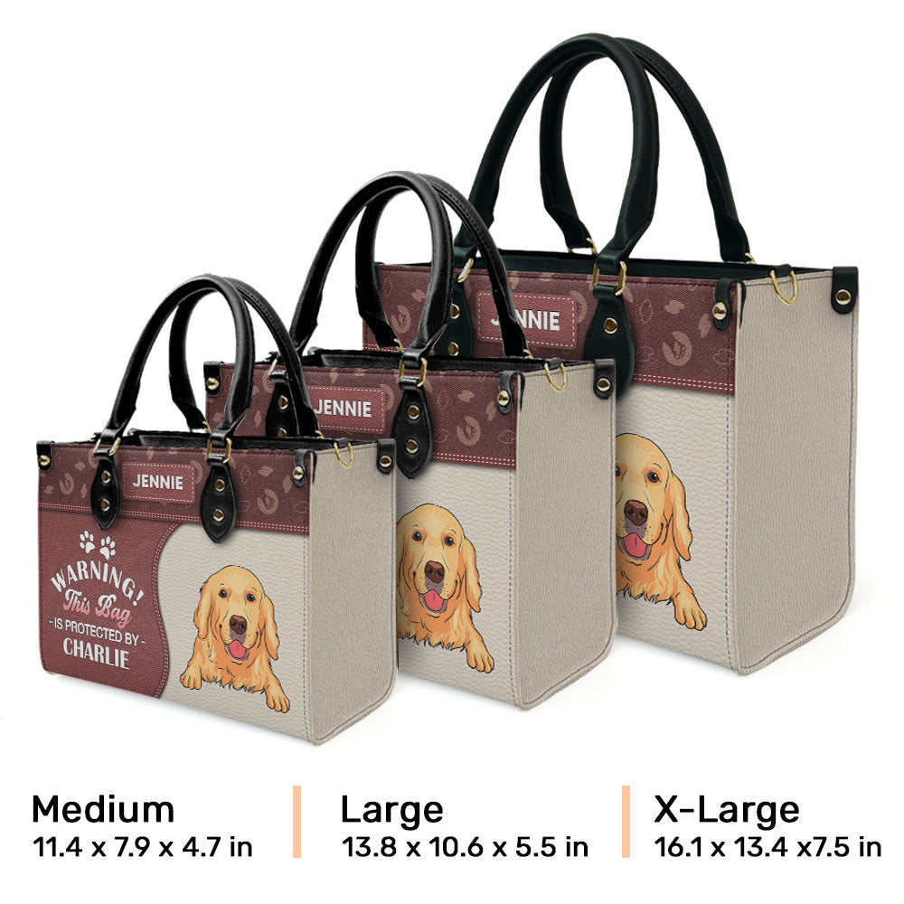 Personalized Custom Leather Bag: Show Your Love for Fur Babies