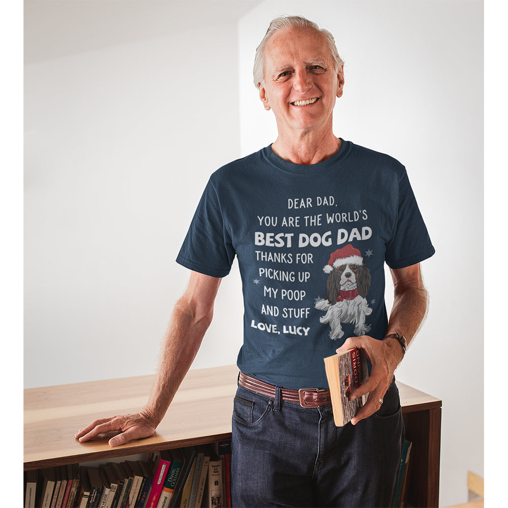 Personalized Thank You Dad/Mom Unisex T-shirt - Ideal Gift for Pet Lovers