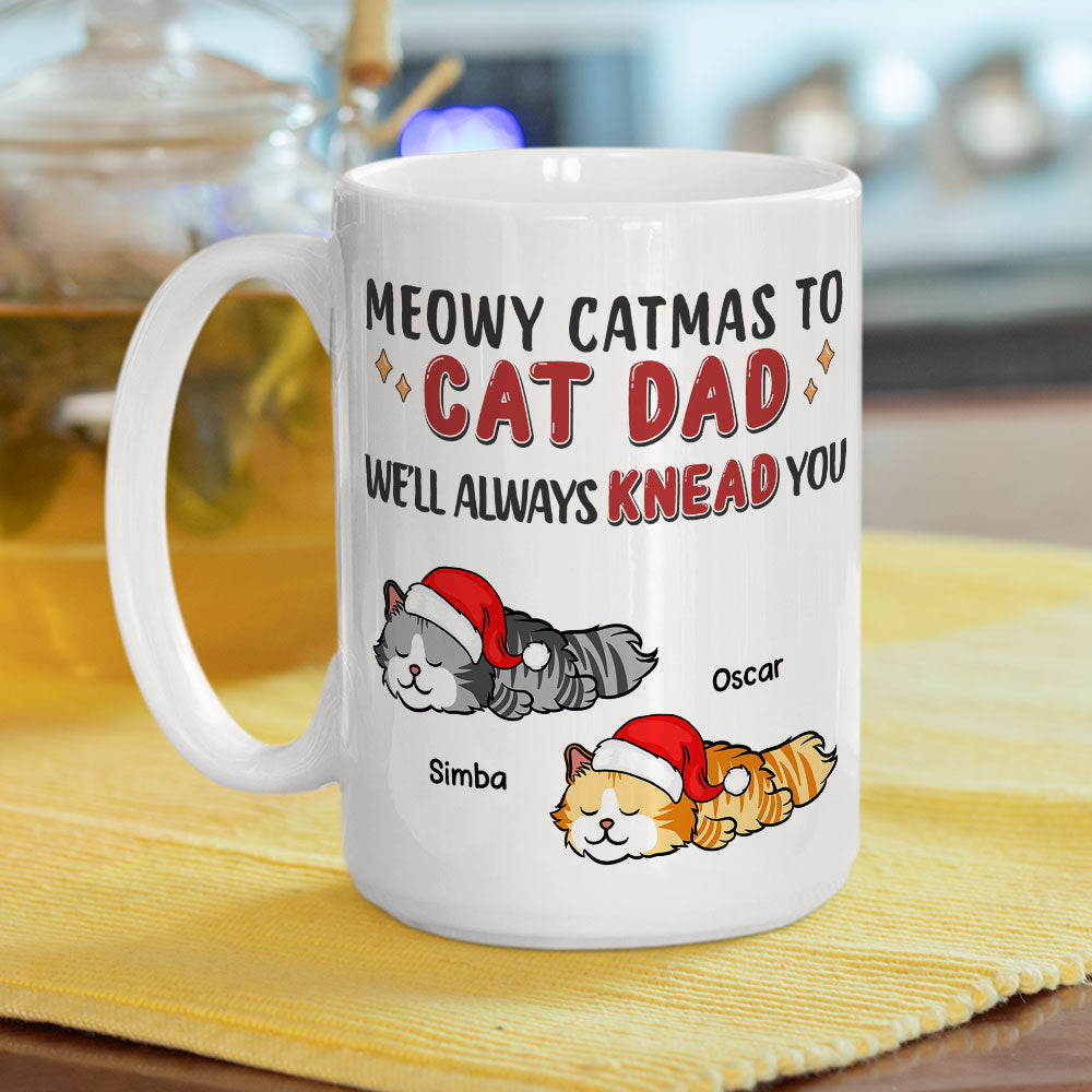 Personalized 'I Will Always Knead You' Custom Coffee Mug - Perfect Gift for Loved Ones