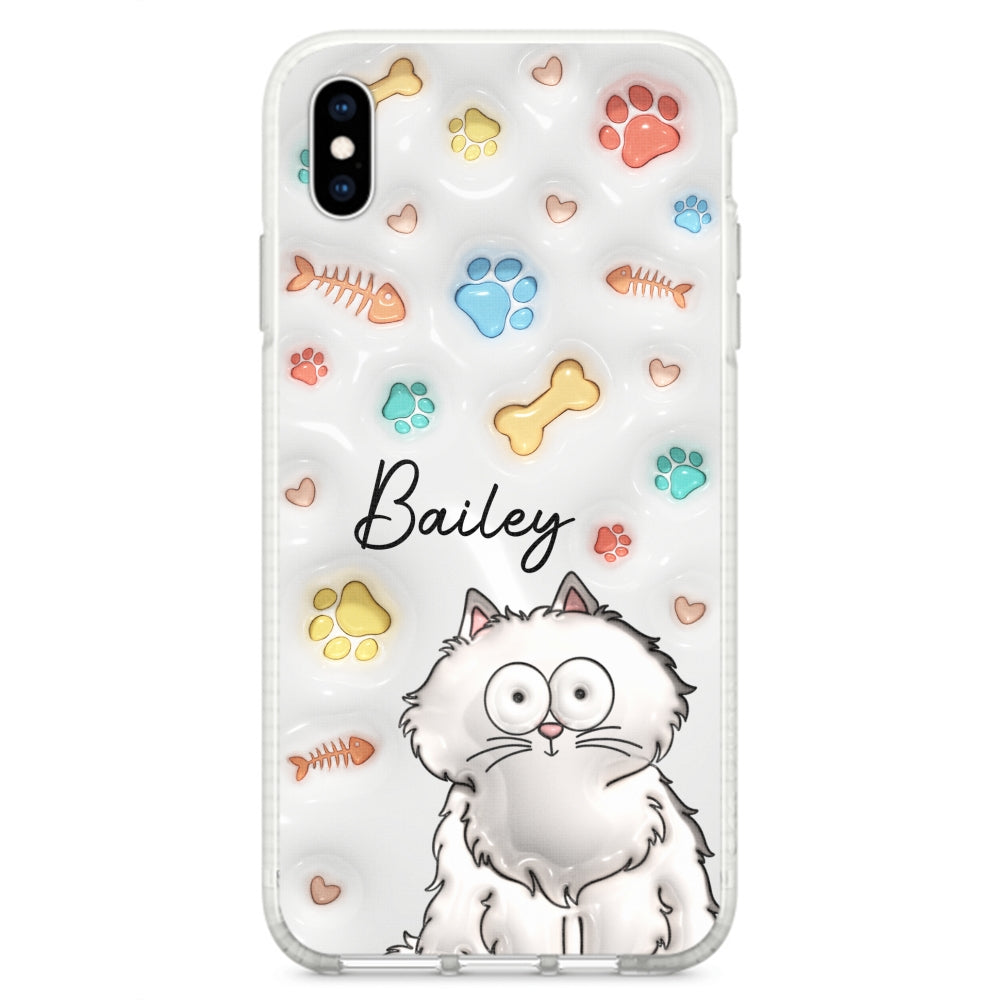 Personalized 3D Inflated Effect Custom Phone Case for Your Fur Babies and Loved Ones
