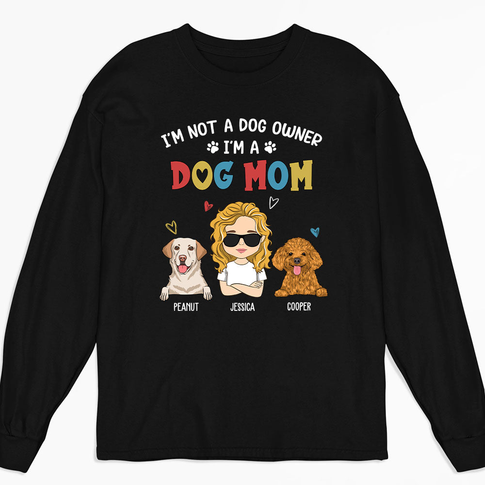 Personalized Custom Long Sleeve T-shirt - Ideal Gift for Non - Dog - Owner Pet Lovers