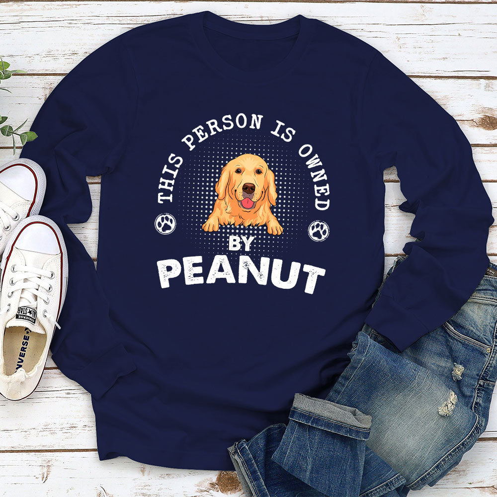 Personalized Custom Long Sleeve T-shirt for Pet Lovers