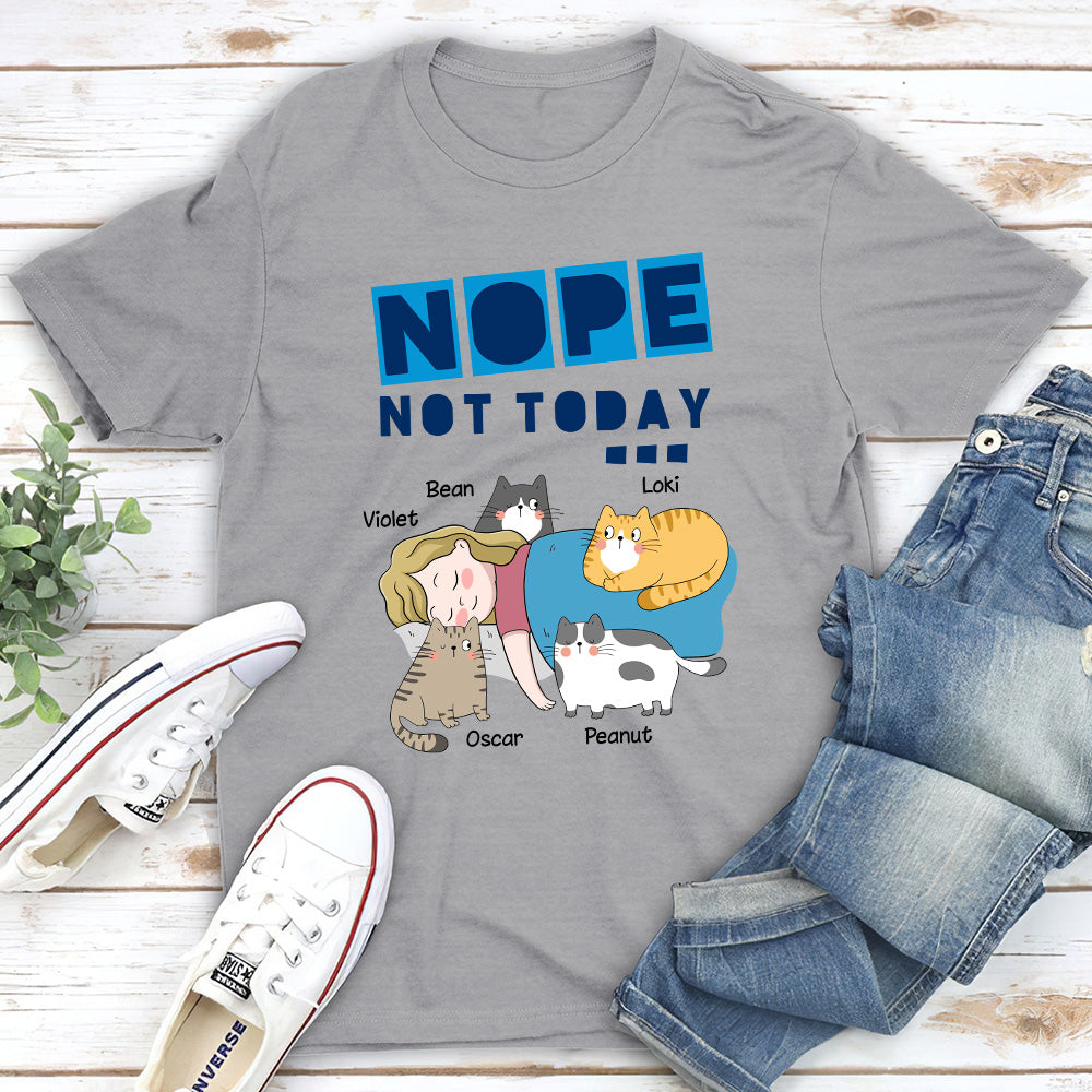 Not Today 2 - Customizable Unisex Personalized Pet Lover T-shirt