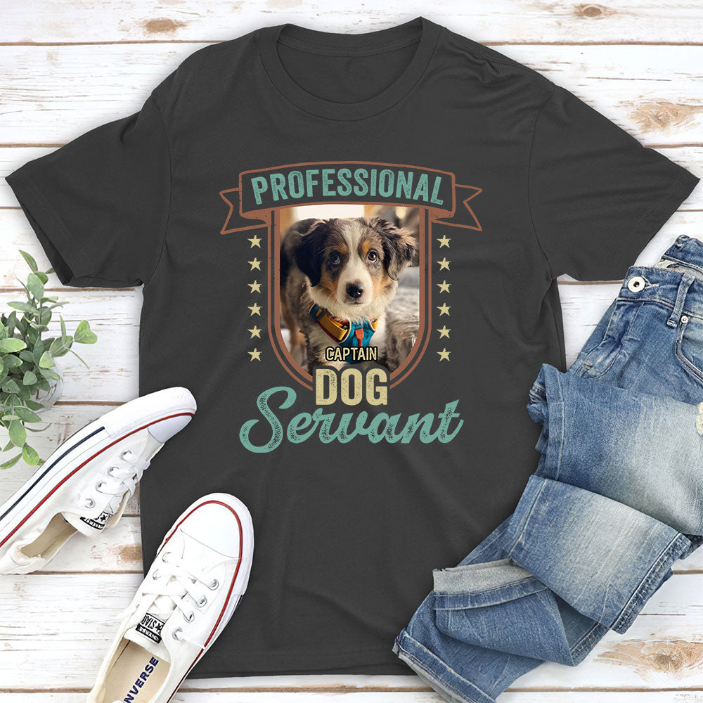 Personalized Premium 'The Servant' T-shirt for Pet Lovers