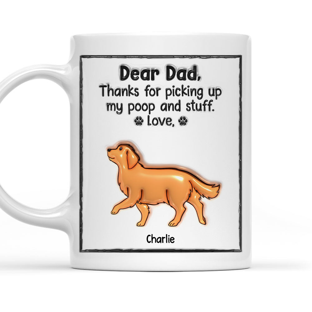 Love And Licks - Customizable 3D Inflated Personalized Ceramic Mug