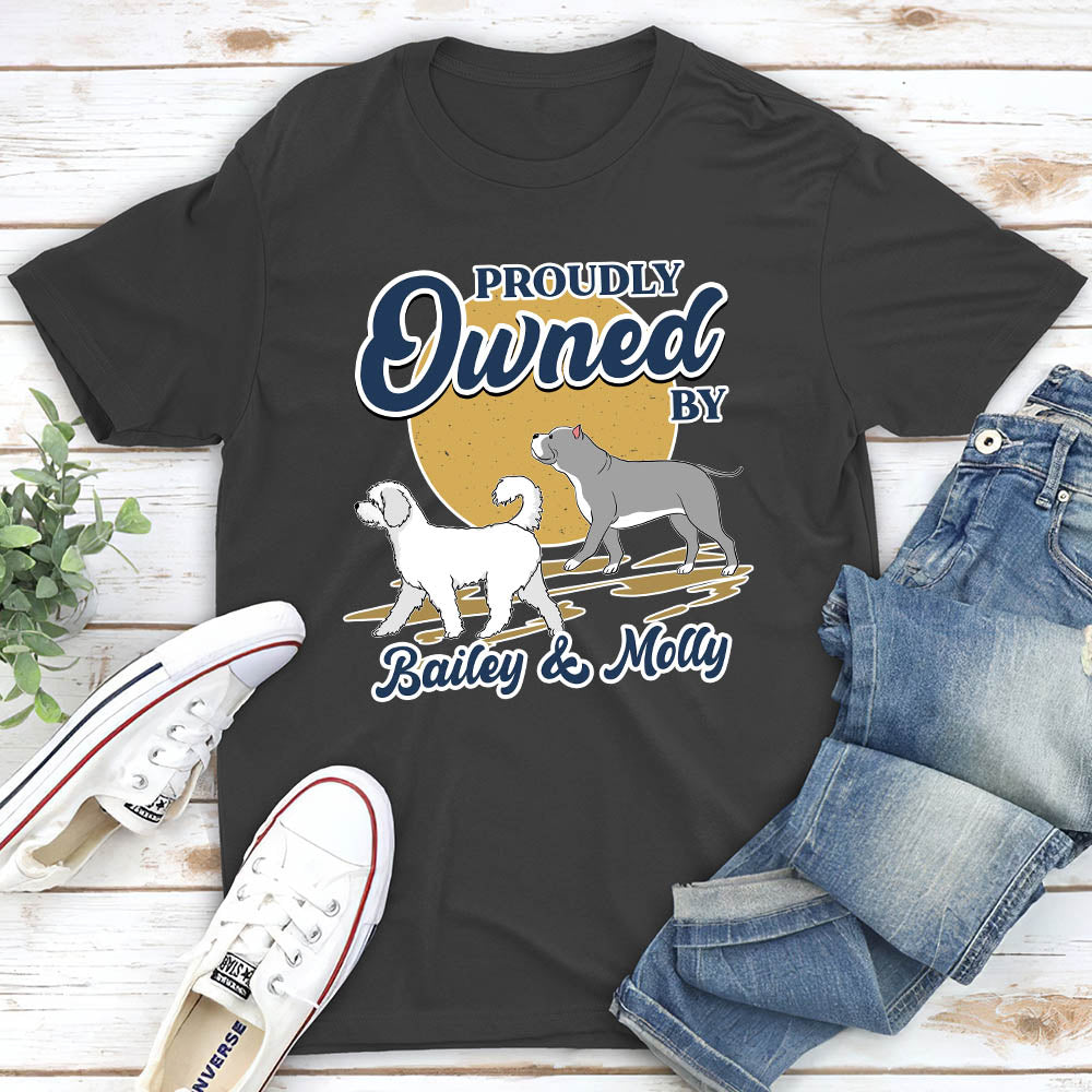 Personalized Unisex Pet Lover's T-shirt - A Proud Ownership