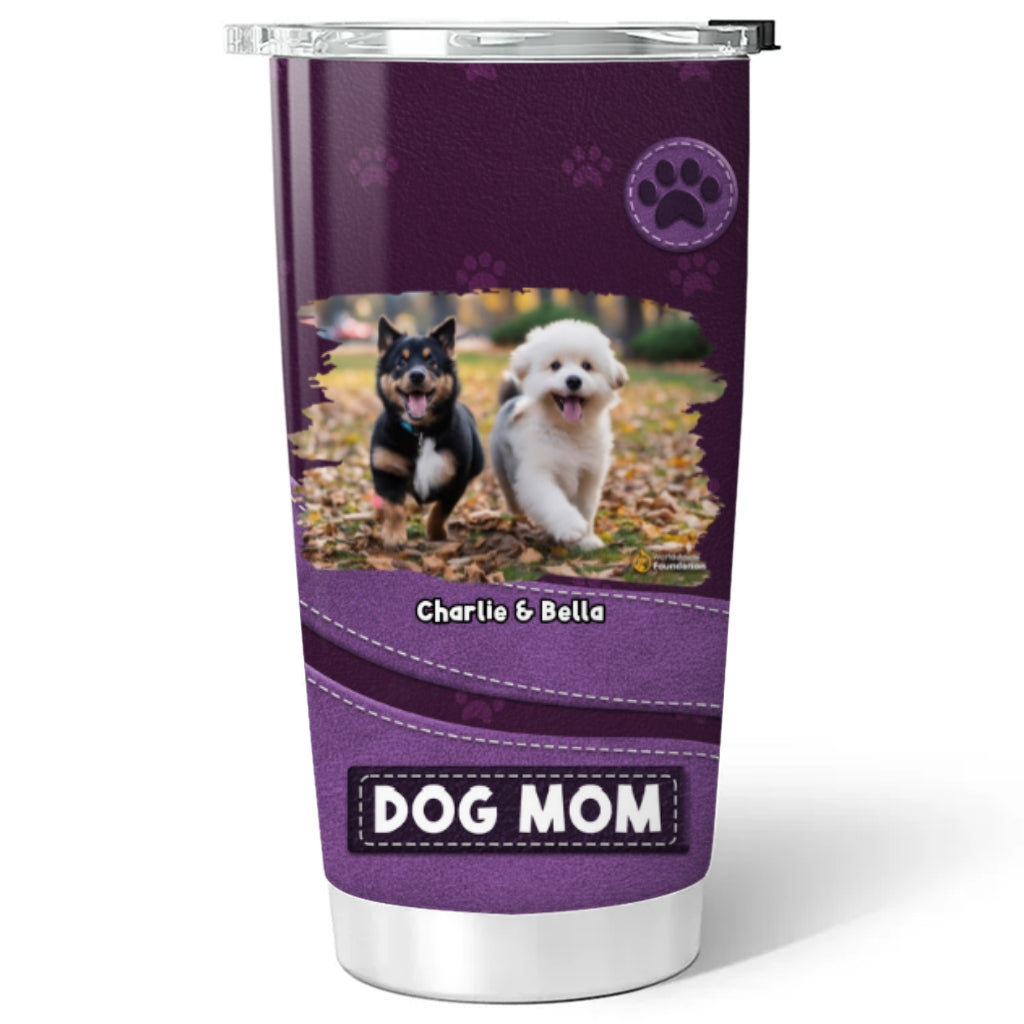 Personalized Life with Dogs Photo Custom Tumbler - Ideal for All Occasions