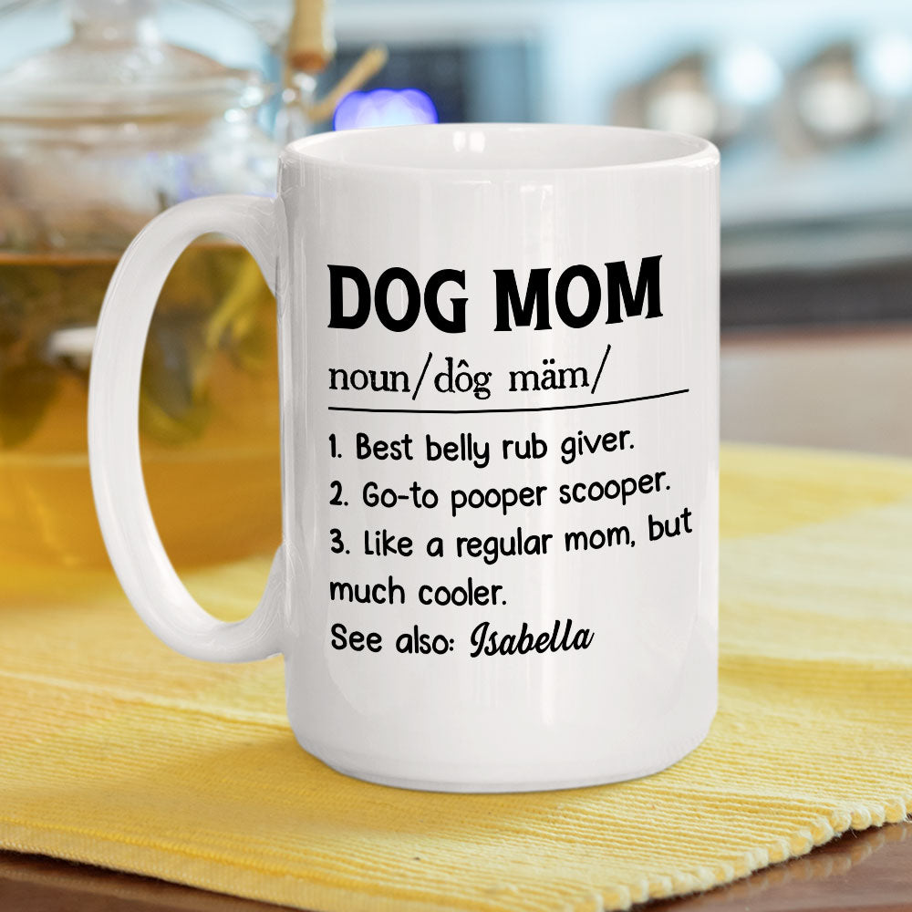 Personalized Custom Dog Mom Coffee Mug: A Heartwarming Gift