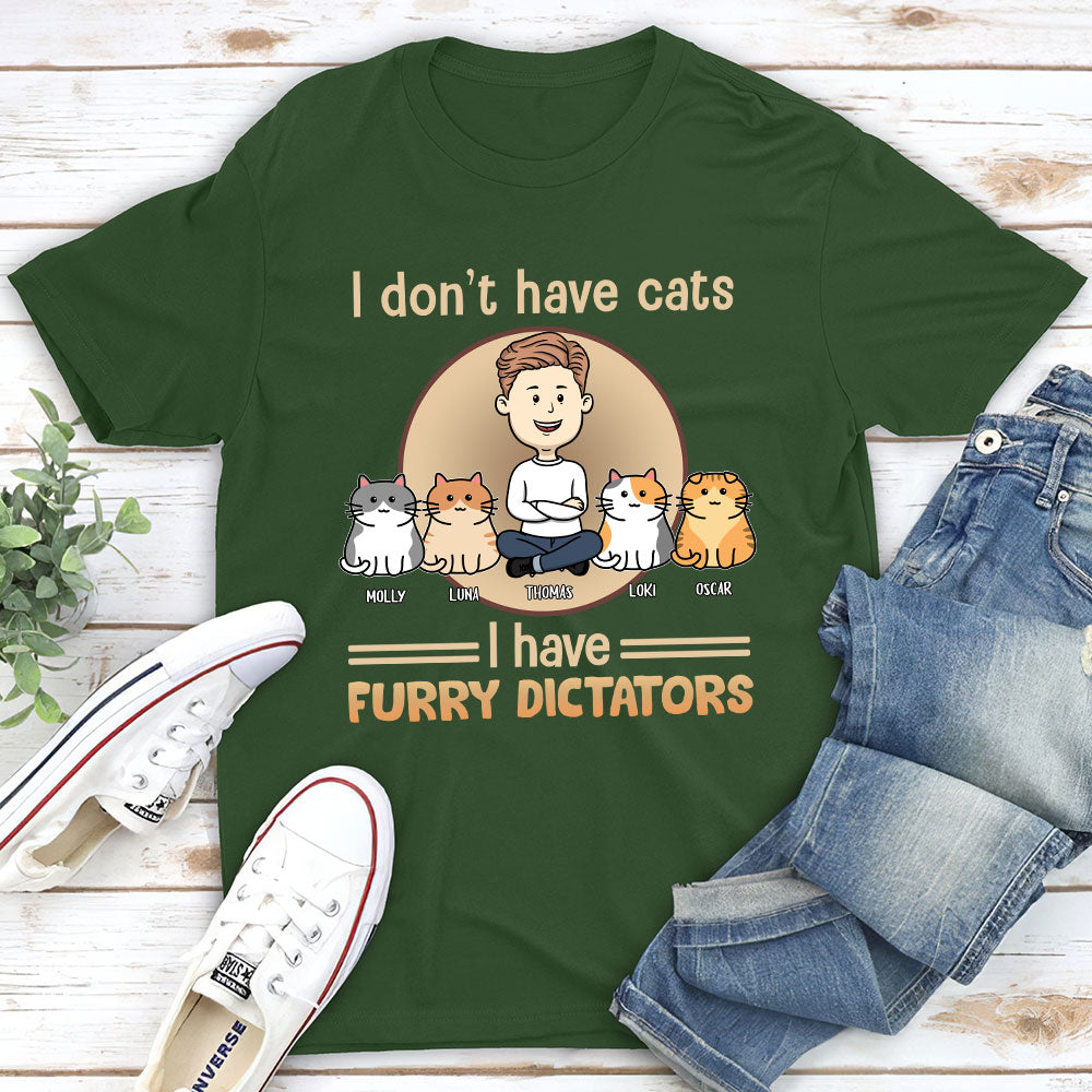 My Furry Dictators - Customizable Unisex Personalized T - shirt for Pet Lovers