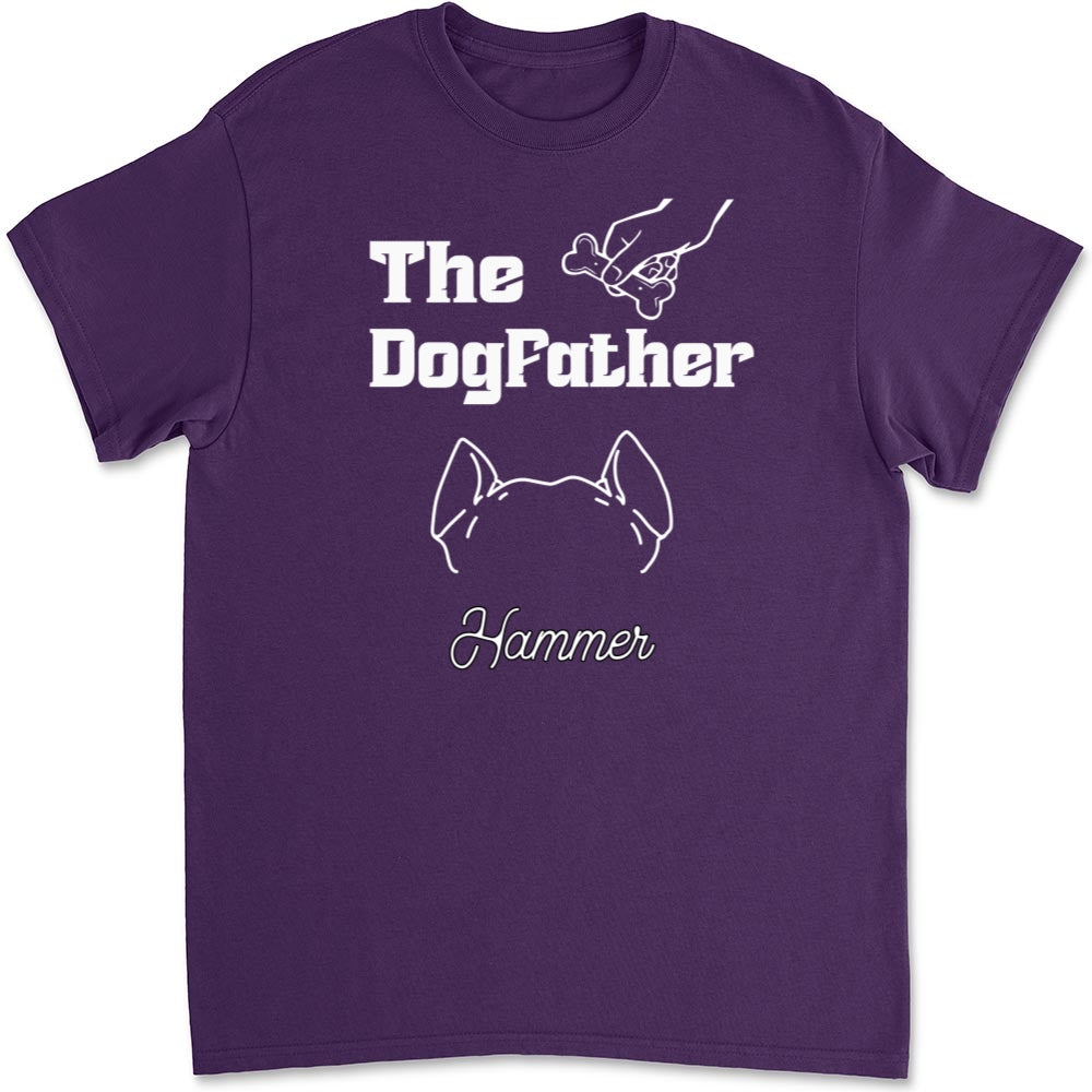 Customizable Unisex Dog Parents T-shirt - Ideal Gift for Pet Lovers