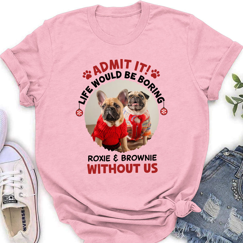Unforgettable Personalized Custom Women's T-shirt for Pet Lovers