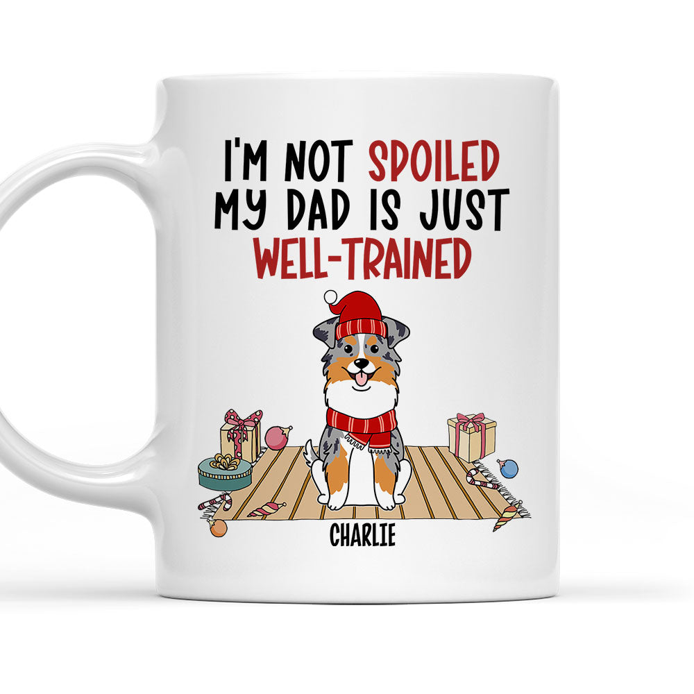 Well Trained Mom - Custom Personalized Coffee Mug for Pet Lovers
