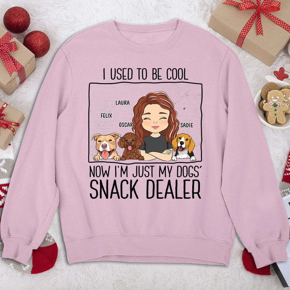 Customizable Just A Snack Dealer Personalized Sweatshirt - Ideal Gift