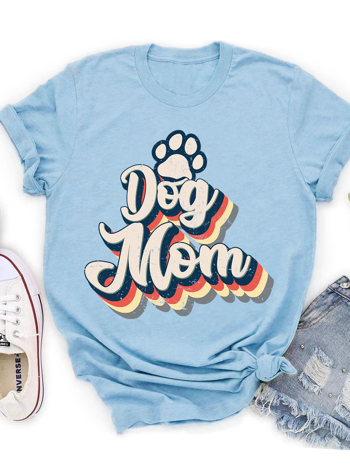 Unique Dog Mom Unisex T - shirt: Ideal Gift for Pet Lovers