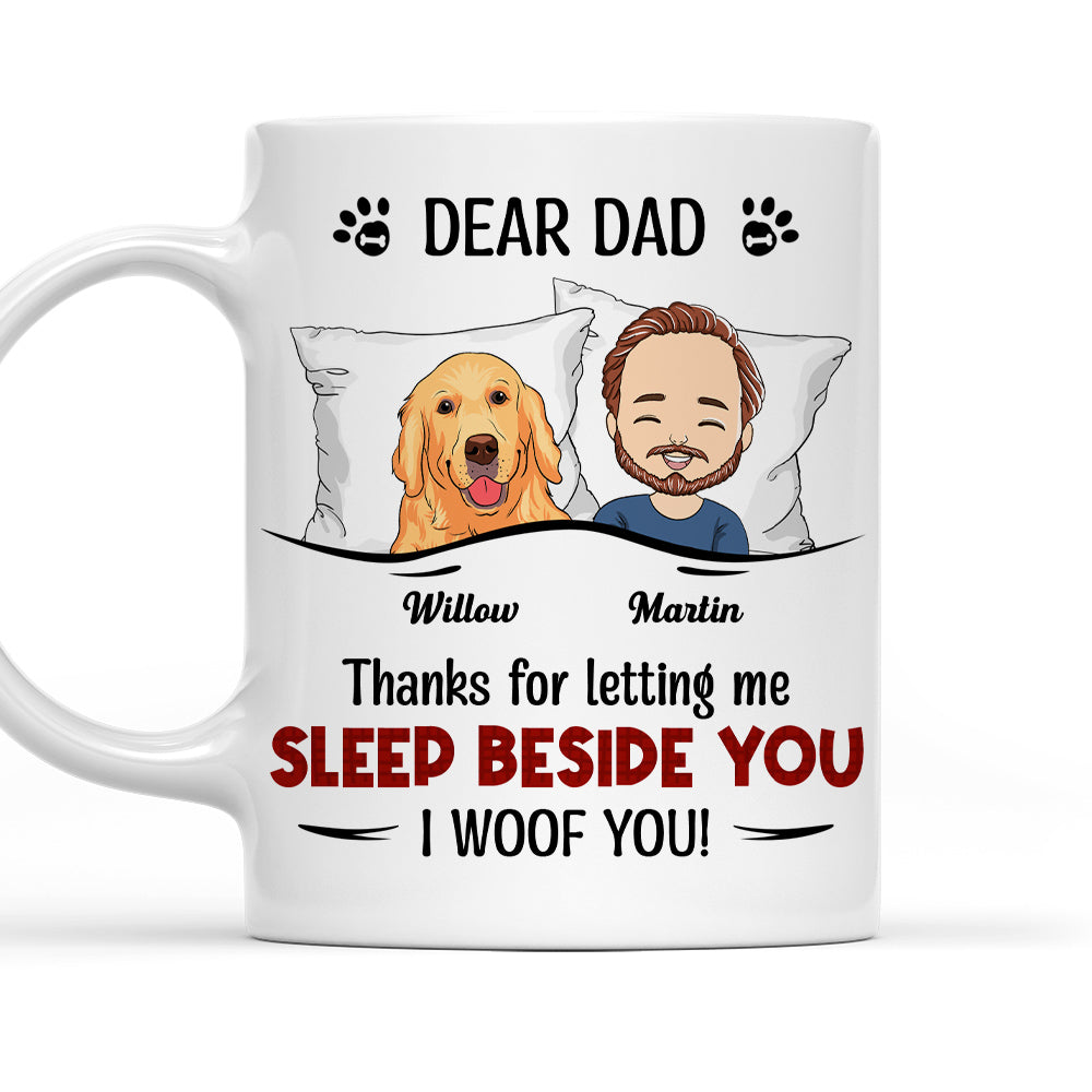 Personalized Sleep Beside You 3 Custom Coffee Mug - Ideal Gift for Loved Ones
