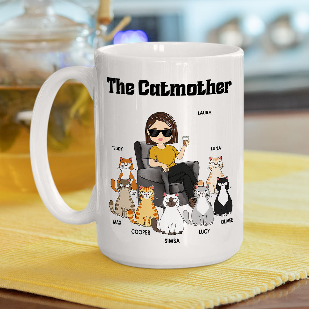 The Cat Parents - Exclusively Personalized Custom Coffee Mug for Pet Lovers