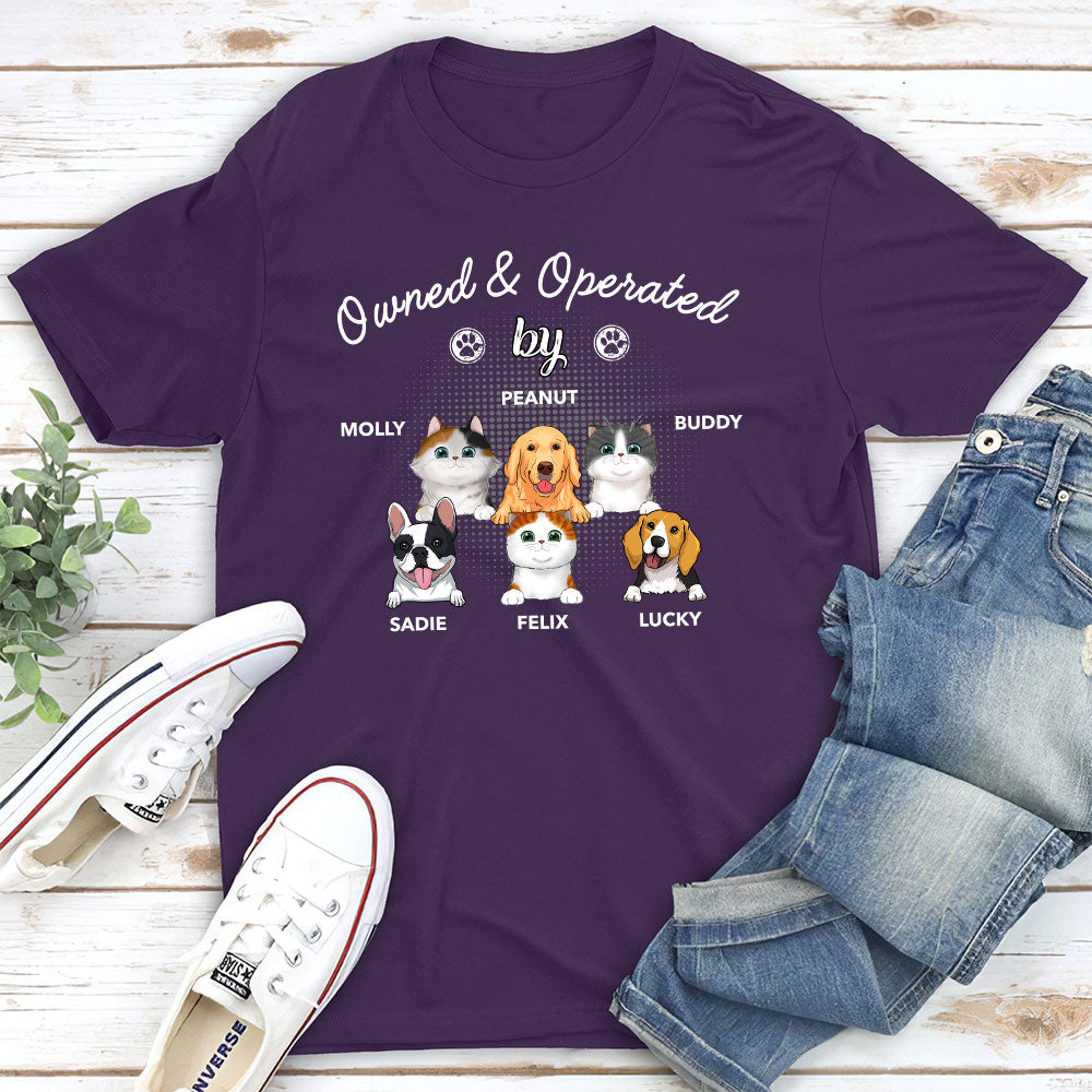 Pet Lover's Personalized Custom Unisex T-shirt