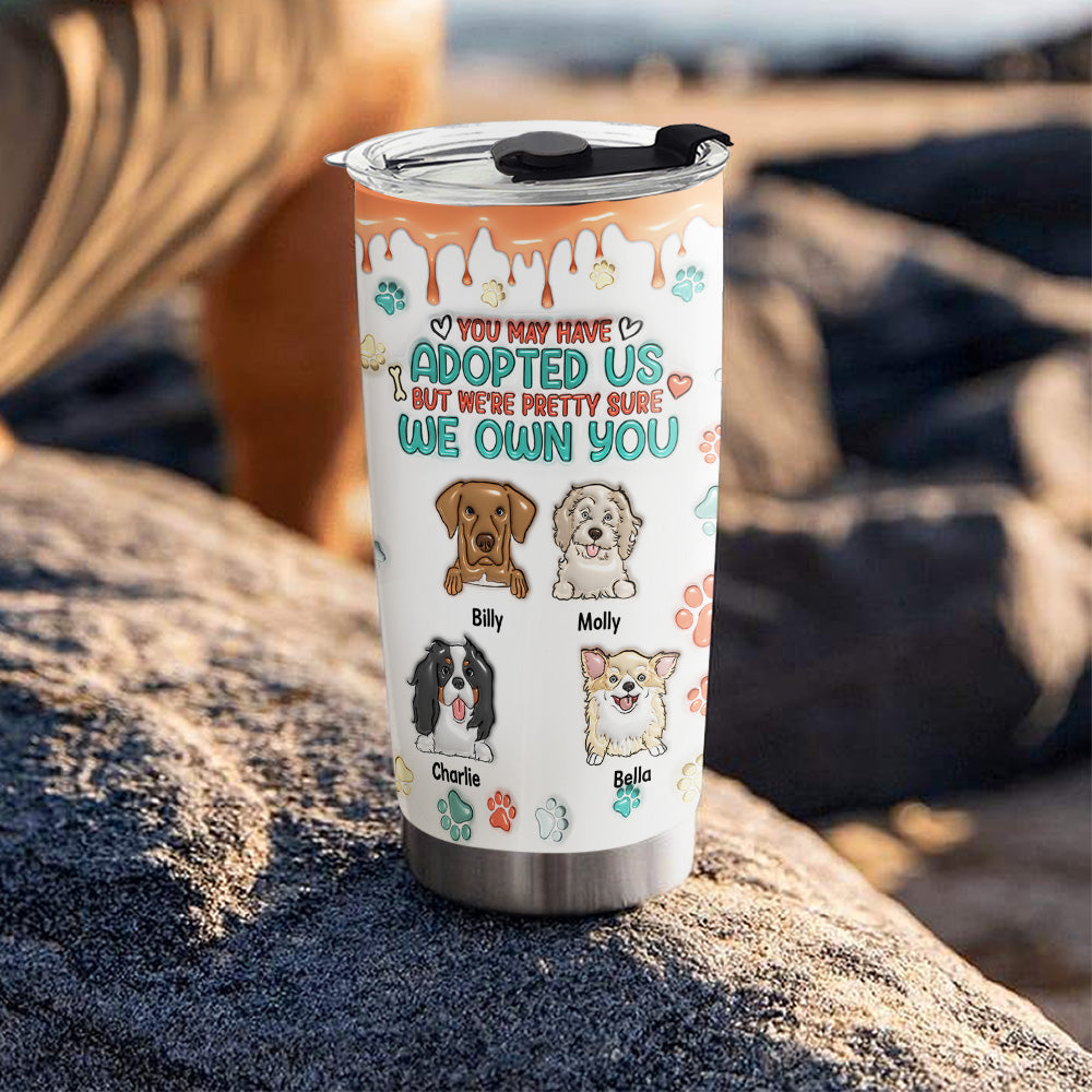 Personalized 3D Inflated Effect Custom Tumbler - Express Your Style