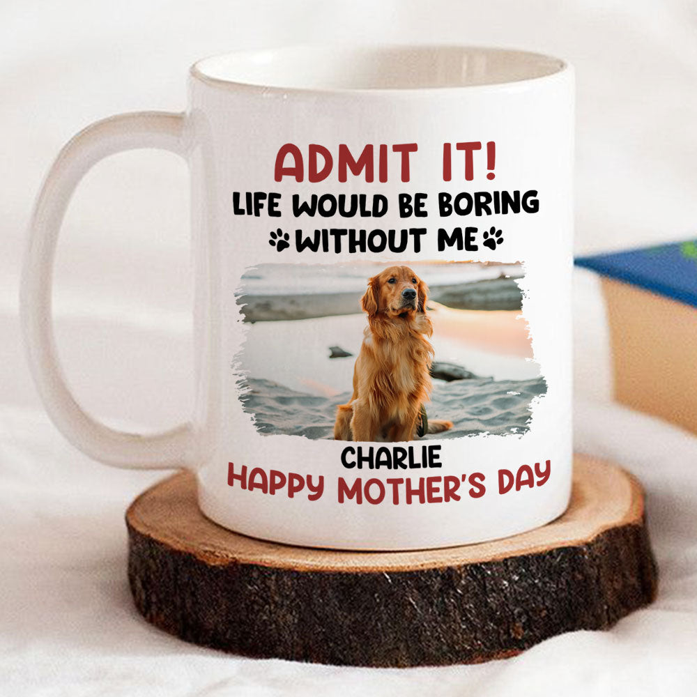 Admit It - Unique Personalized Custom Coffee Mug for Pet Lovers